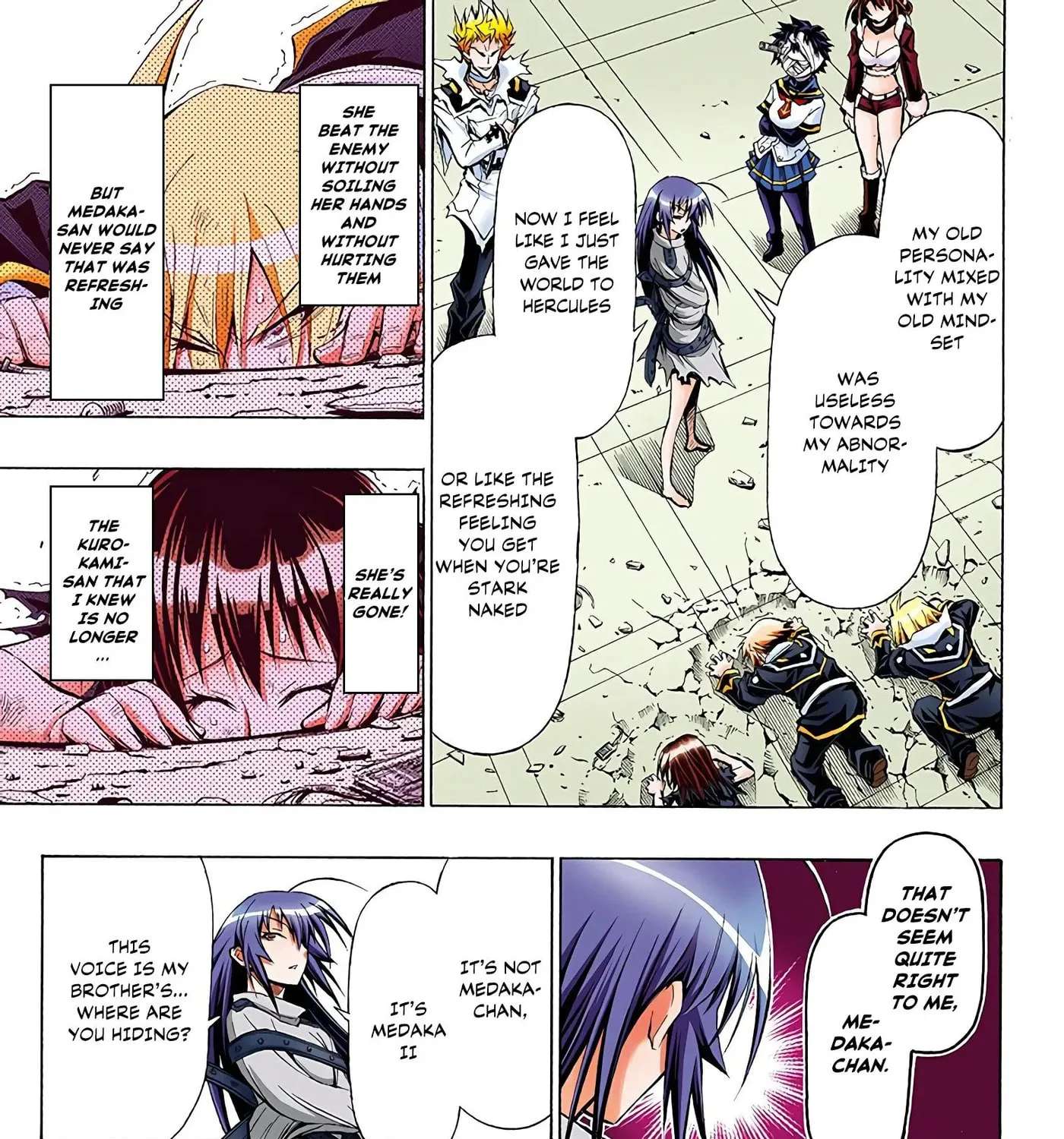 Medaka Box (Official Colored) Chapter 50 - page 26