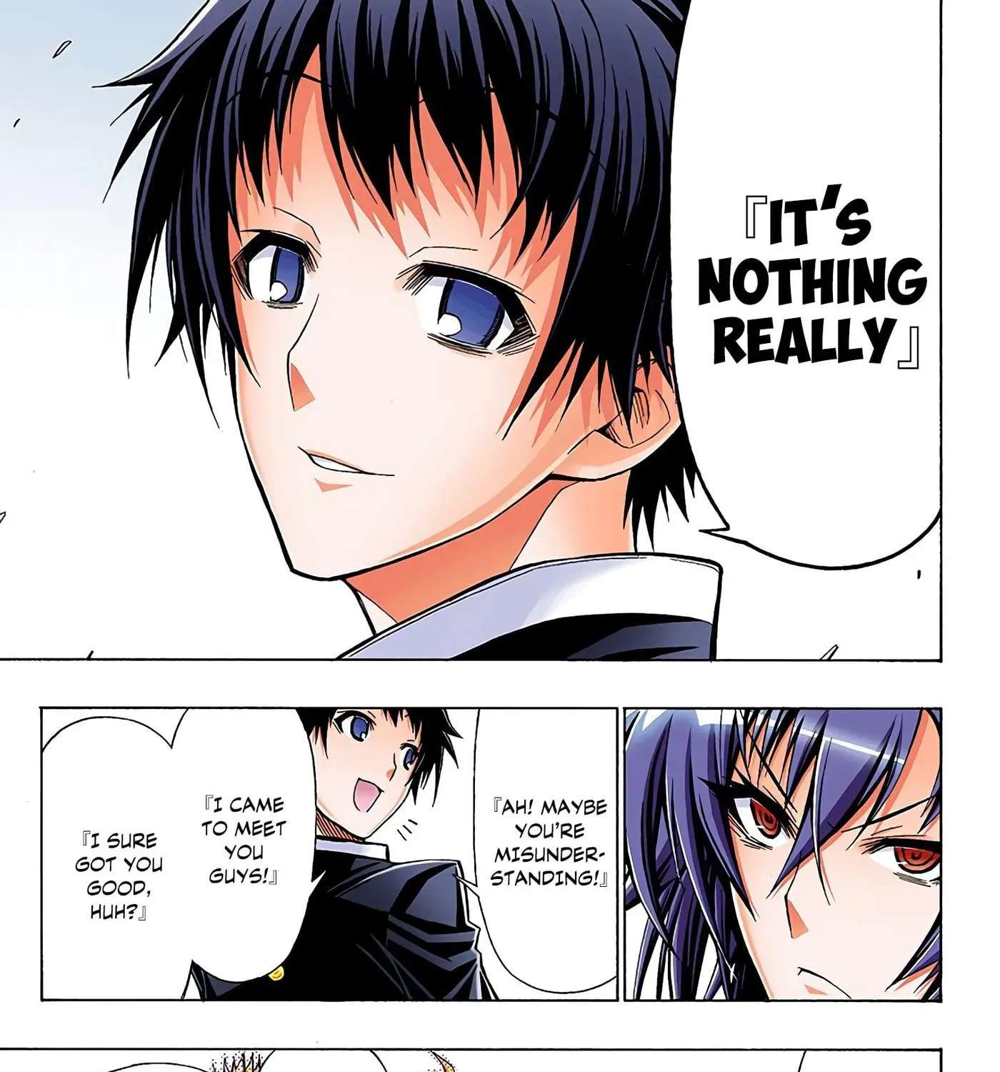Medaka Box (Official Colored) Chapter 56 - page 30