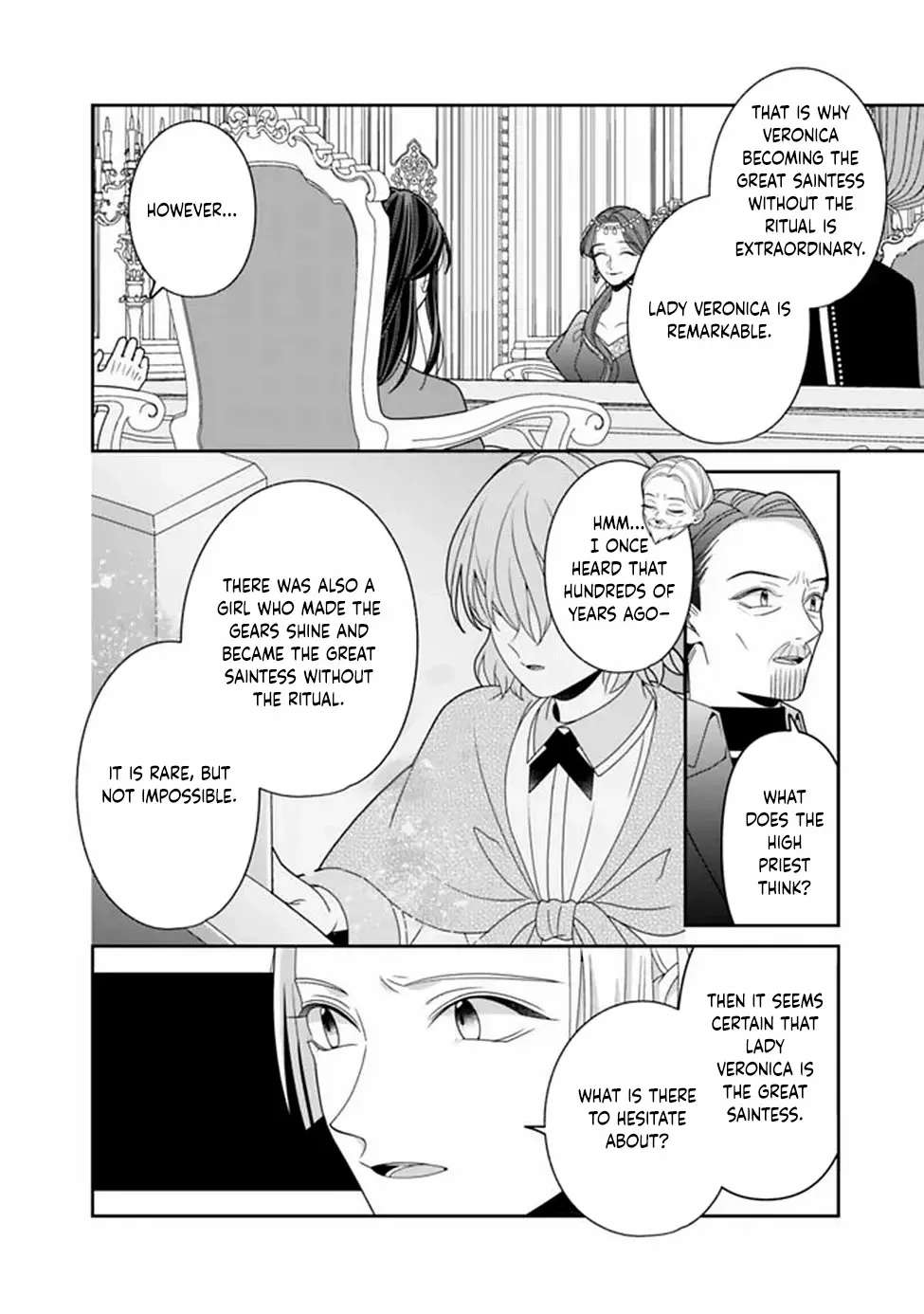 The Great Saintess of the Clock Tower Rejoices at the Broken Engagement Chapter 1 - page 24