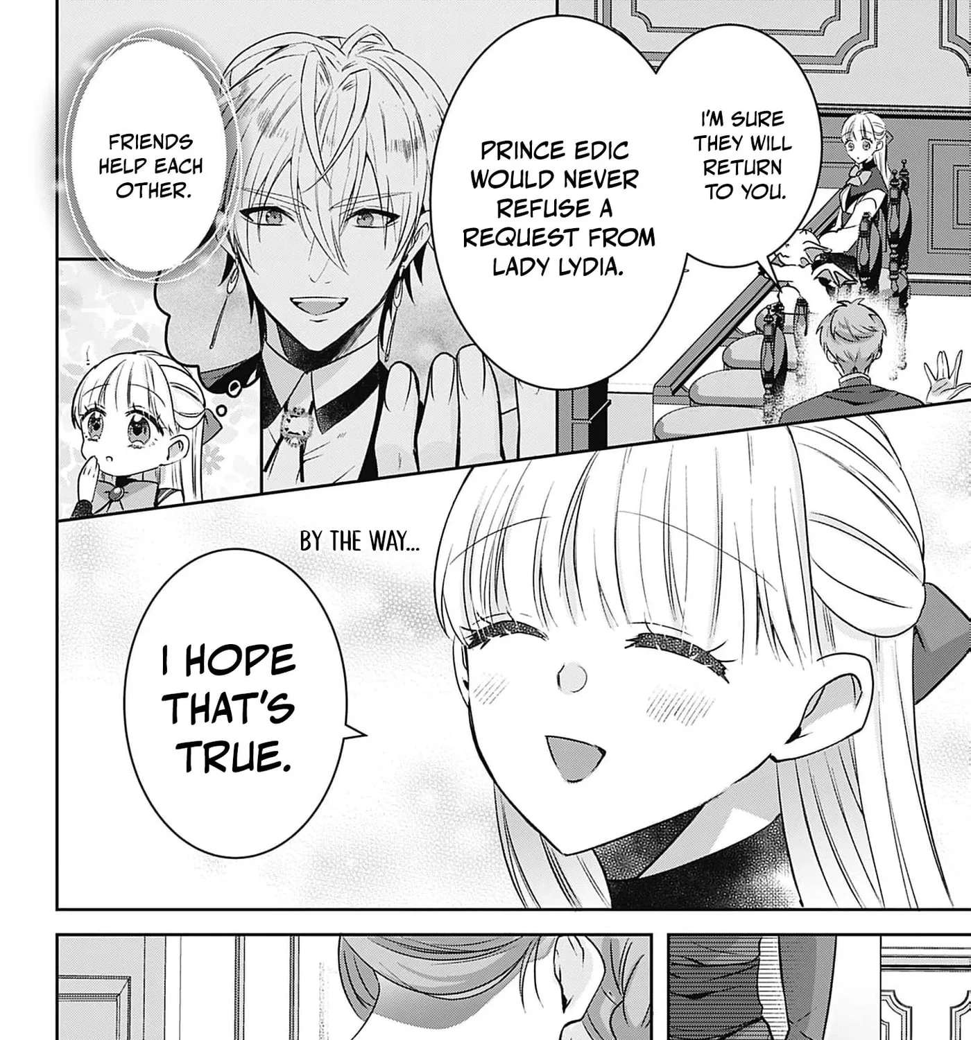 Kago no Naka no Ryuu Seijo - Shiitagerareta Hakushaku Reijou wa, Kyou mo Dekiaisareteimasu Chapter 20 - page 50
