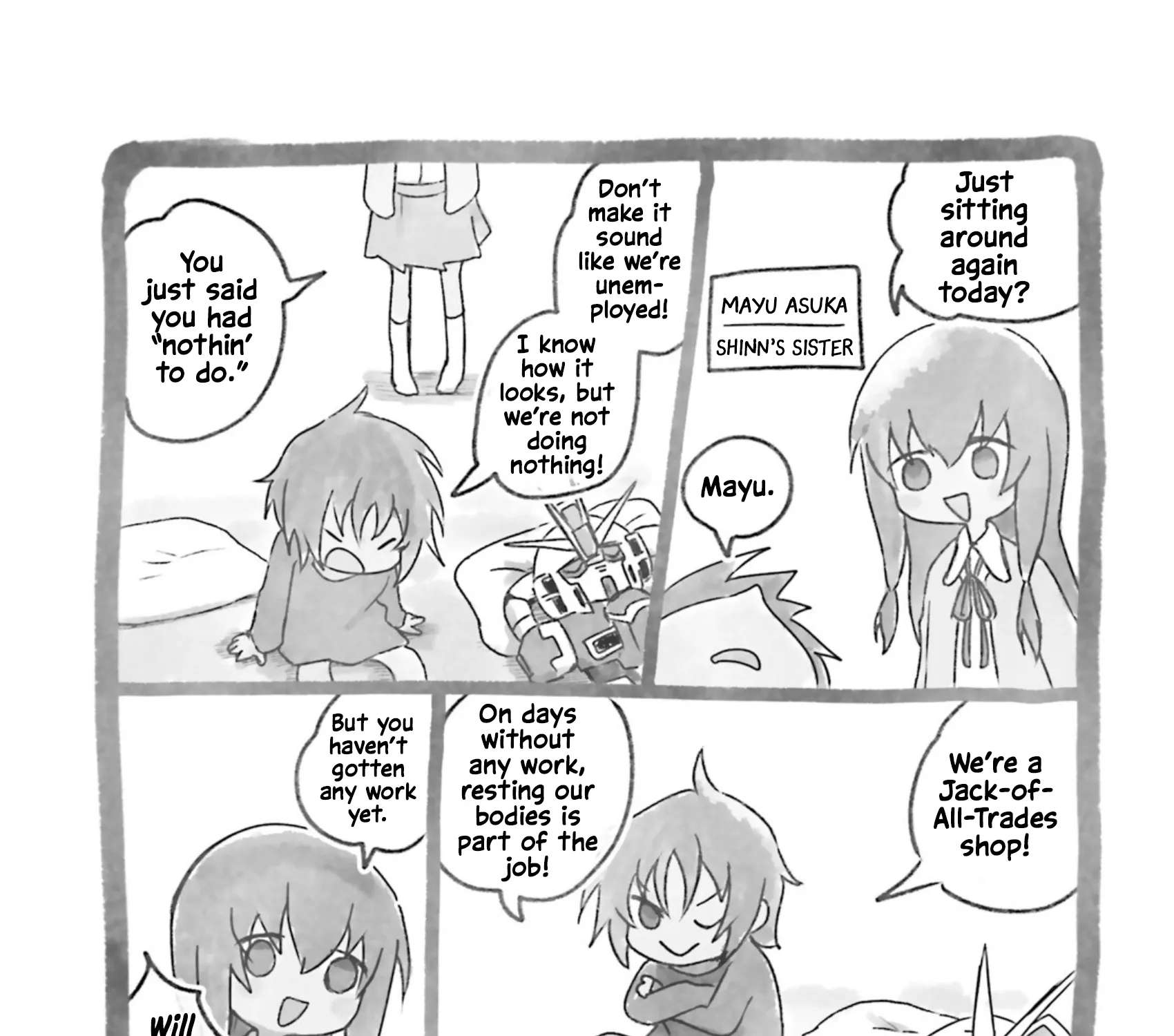 Mobile Suit Gundam SEED Problem Solvers! Shinn & Impulse Chapter 1 - page 5