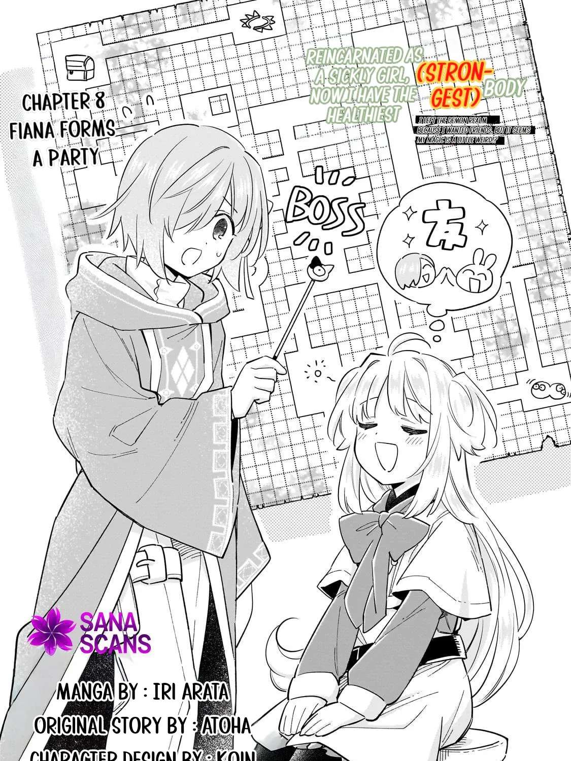 A Sickly Girl Reincarnates and Gains a Healthy (Overpowered) Body Chapter 8.1 - page 1