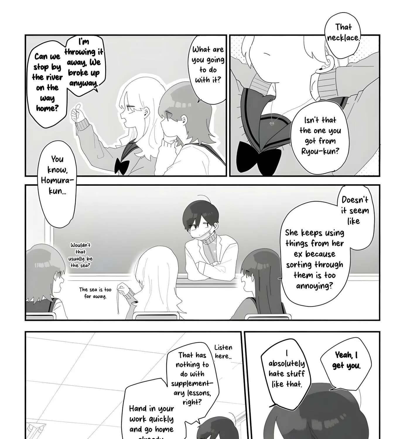 Sensei Nishii - Homura-sensei wa Tabun Motenai Chapter 8 - page 1