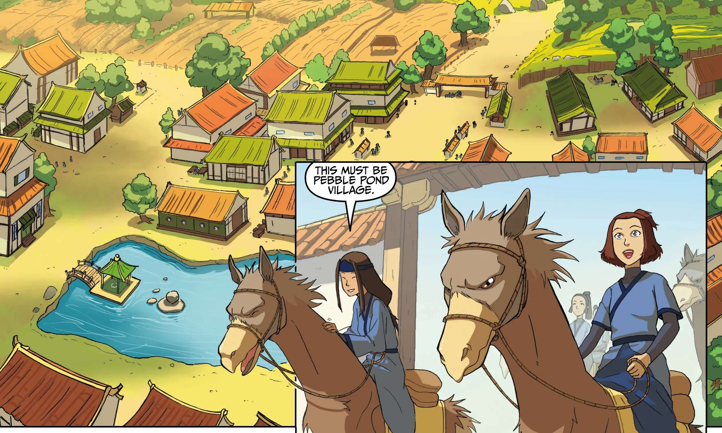 Avatar: The Last Airbender – The Kyoshi Warriors Chapter 1 - page 16