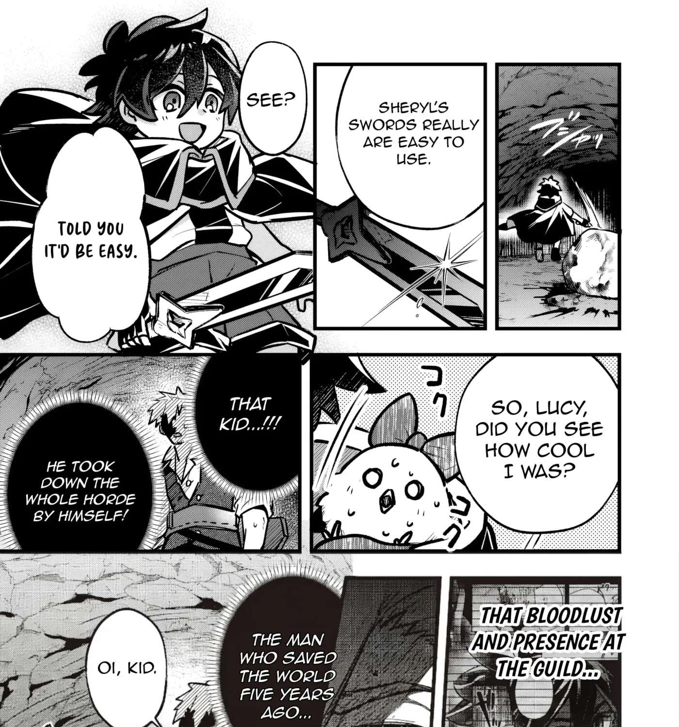 That Child, the Legendary Sword Saint. Chapter 1 - page 112