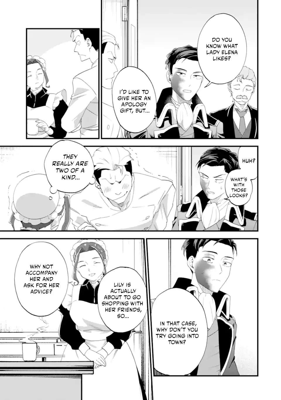 The Poor Noble Lady Wants to Marry the Cursed Earl Chapter 6.1 - page 11