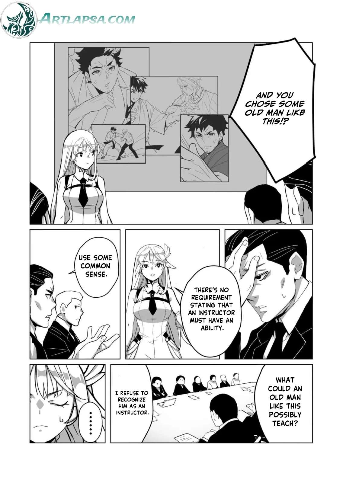 The Shadow Hero, an Old Man: In a World Where Superpowers Are Everything, a Powerless Old Man Is Doted On by His Beloved Disciple and Becomes a Hero from the Shadows Chapter 3 - page 33