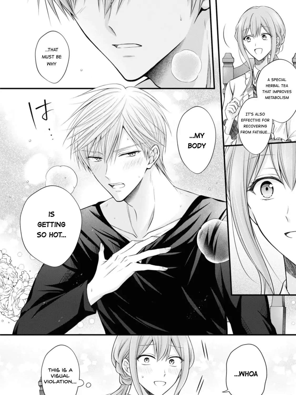 Otoko Un Zero no Kusushi Reijou, Hatsukoi no Kurokishi-sama ga Oshikake Konyakusha ni Narimashite. Chapter 4 - page 8