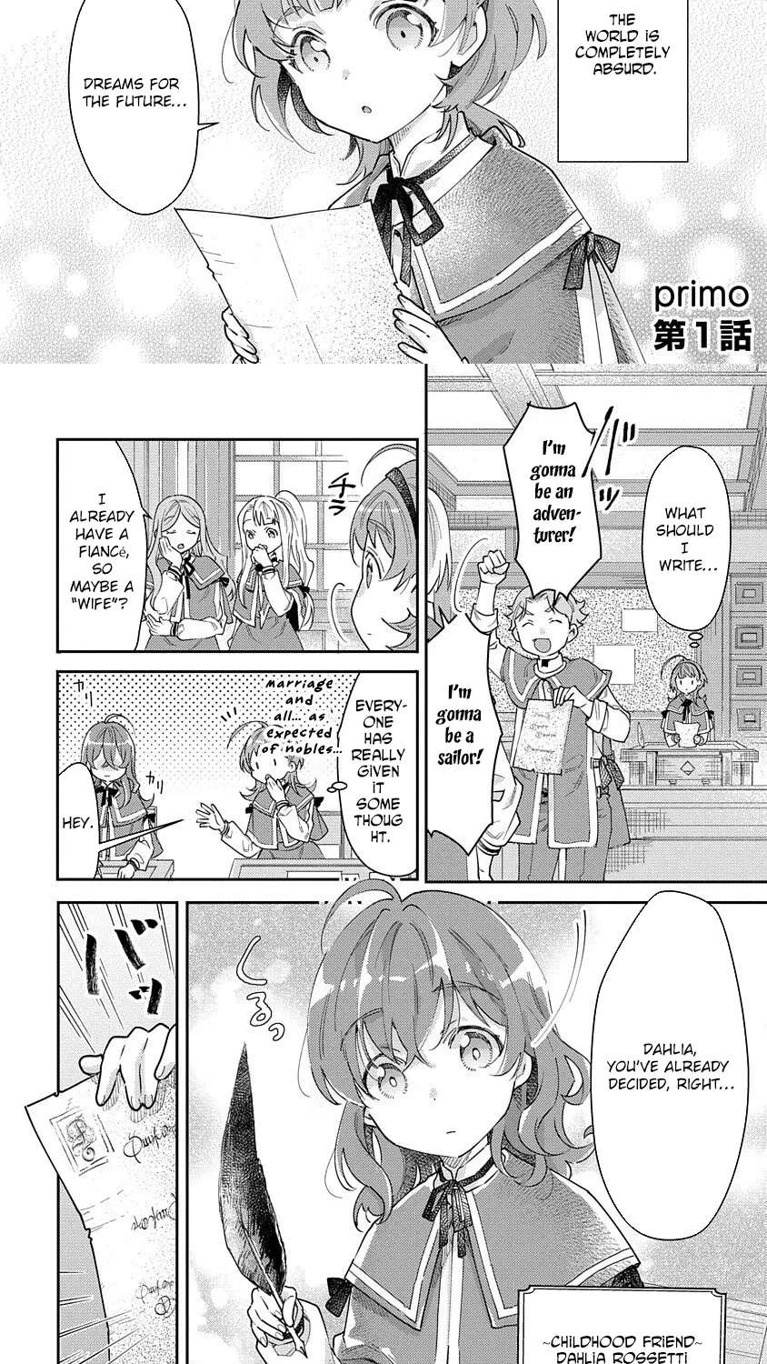 Lucia the Dressmaker Never Gives Up Chapter 1 - page 3