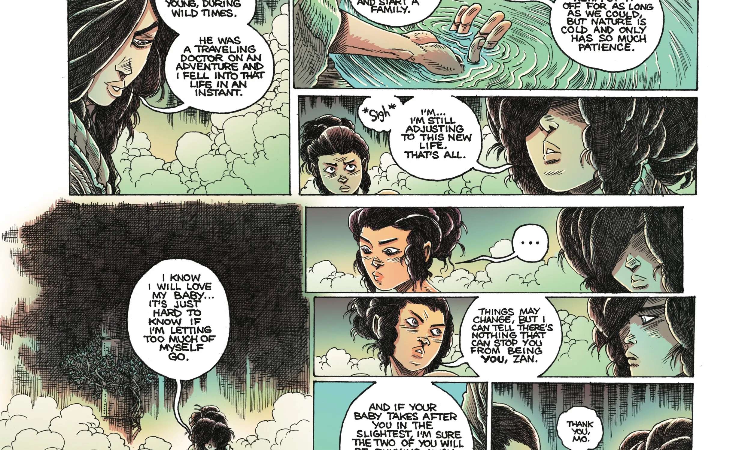 Orphan and the Five Beasts: Bath of Blood Chapter 1 - page 32