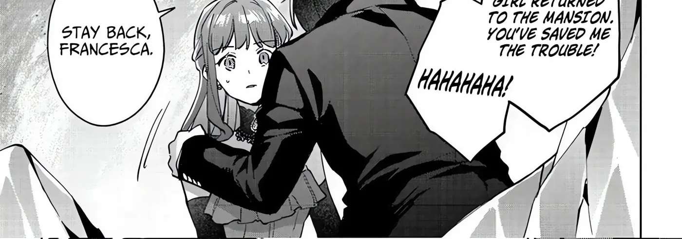 Akutou Ikka no Mana Musume, Tensei Saki mo Otome Game no Gokudou Reijou deshita.: Saijoukyuu Rank no Akuyaku-sama, Sono Dekiai wa Fuyou desu! @COMIC Chapter 30 - page 8