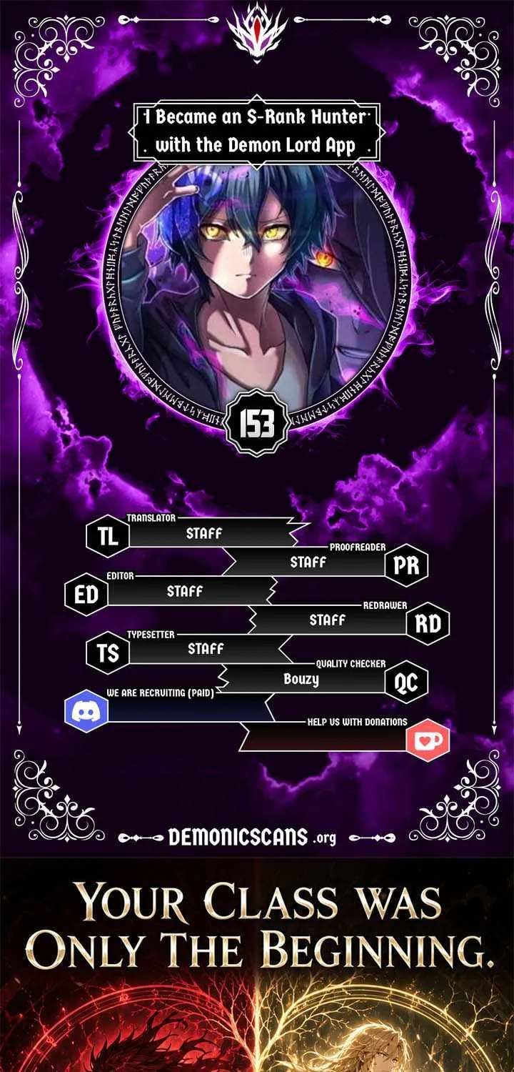 I Became An S-Rank Hunter With The Demon Lord App Chapter 153 - page 1