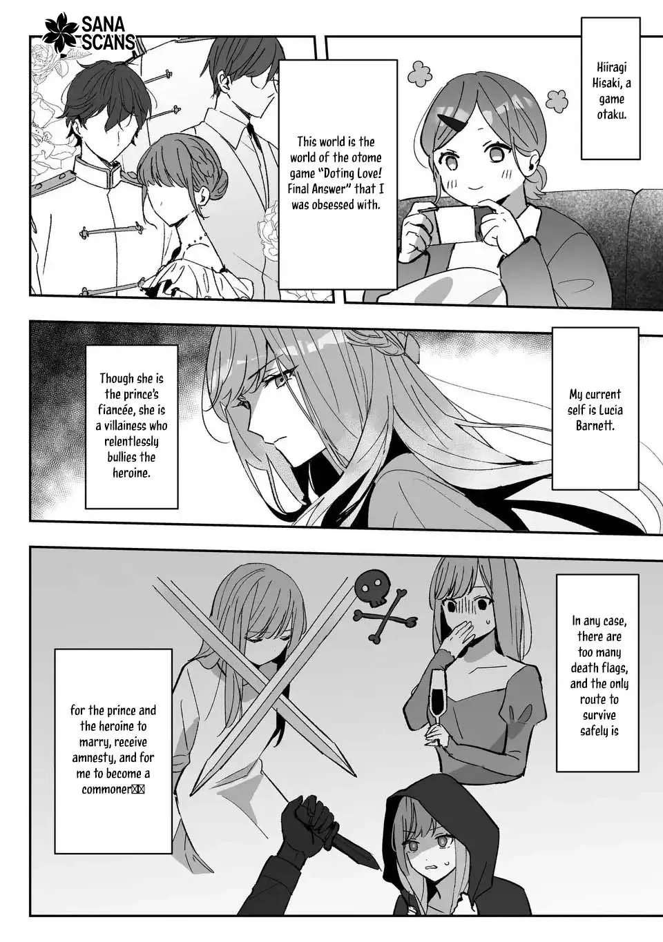 Ouji no Dere wa Tsun no Soko. ~Konyaku Haki mo Akuyaku Reijou mo Muzukashii~ Chapter 1 - page 6