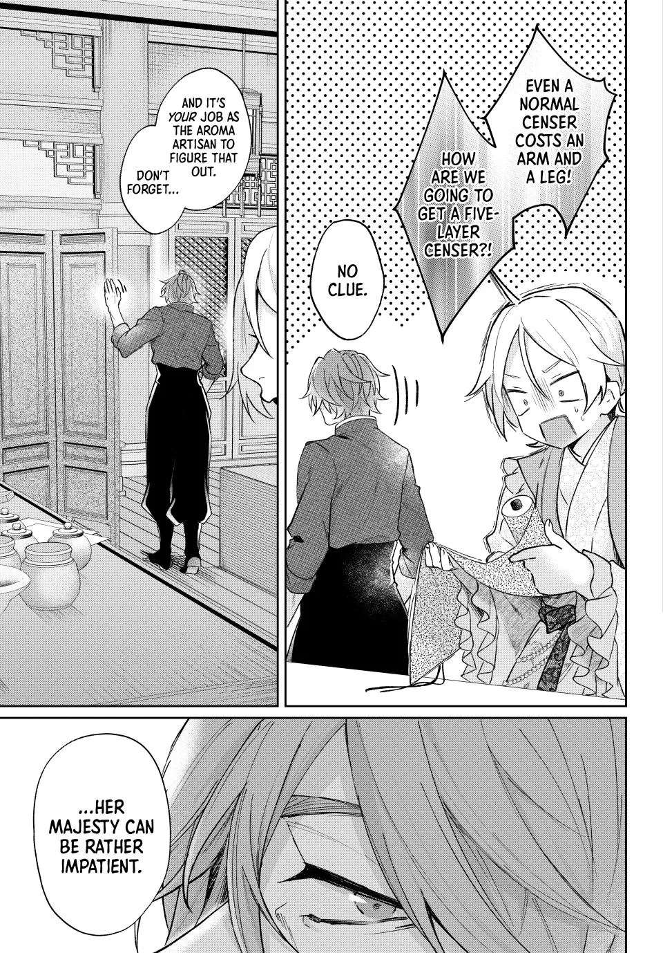 An Oppressed Perfumer and an Unfortunate Prince Aim for World Rule Chapter 6 - page 35