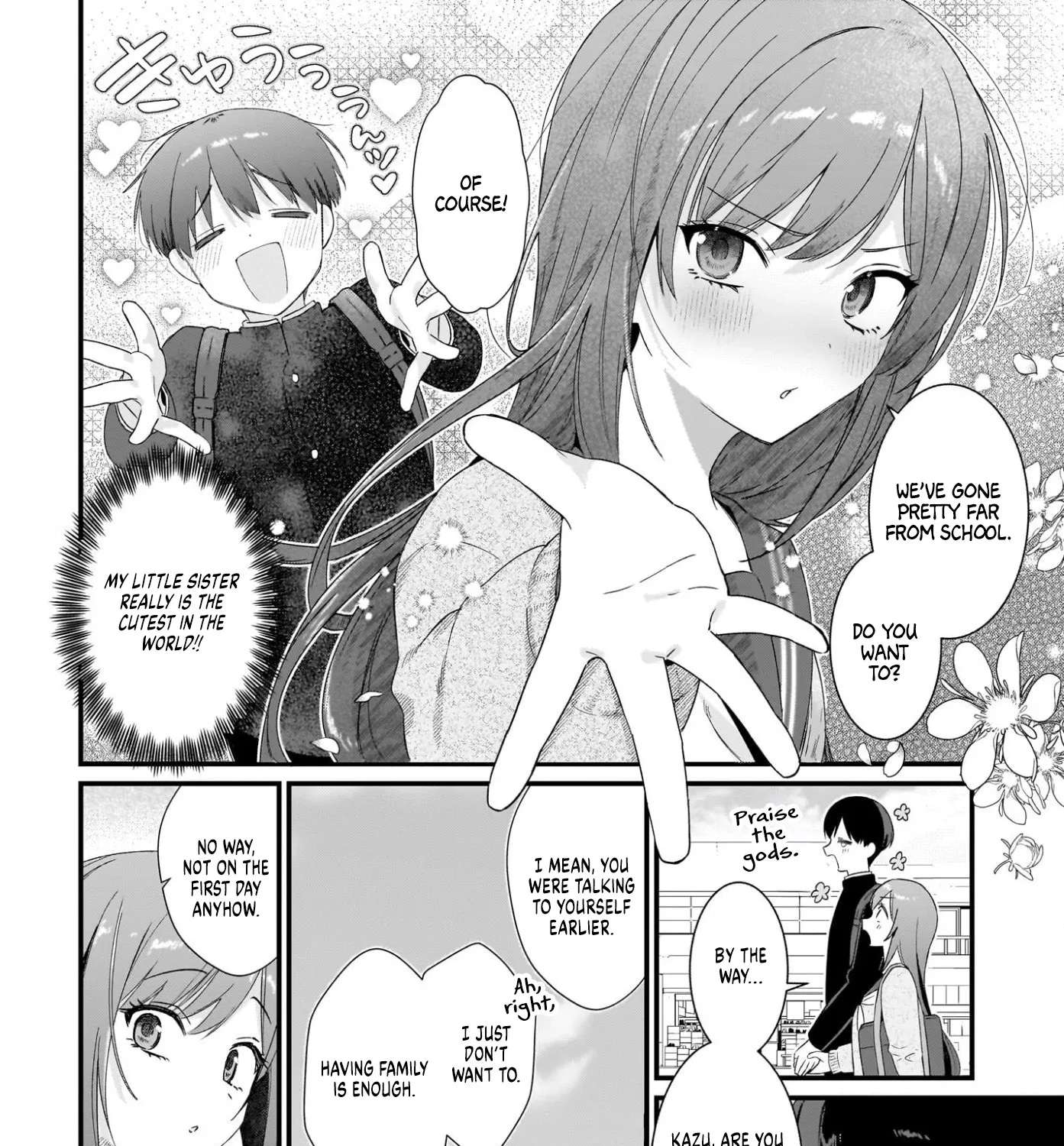 The Protagonist's Childhood Friend is Coming On Strong to Me, a Mob Chapter 1 - page 71