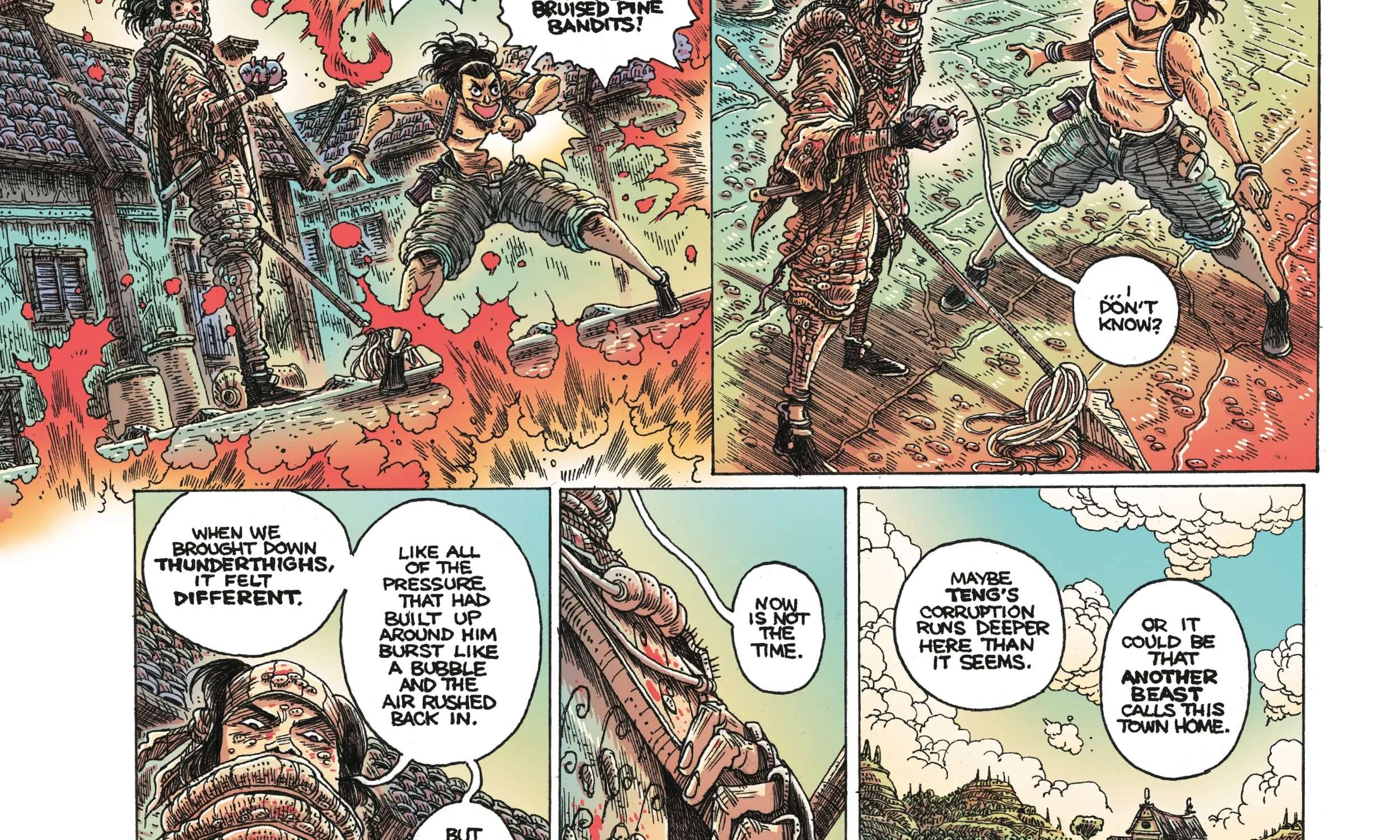 Orphan and the Five Beasts: Bath of Blood Chapter 1 - page 14