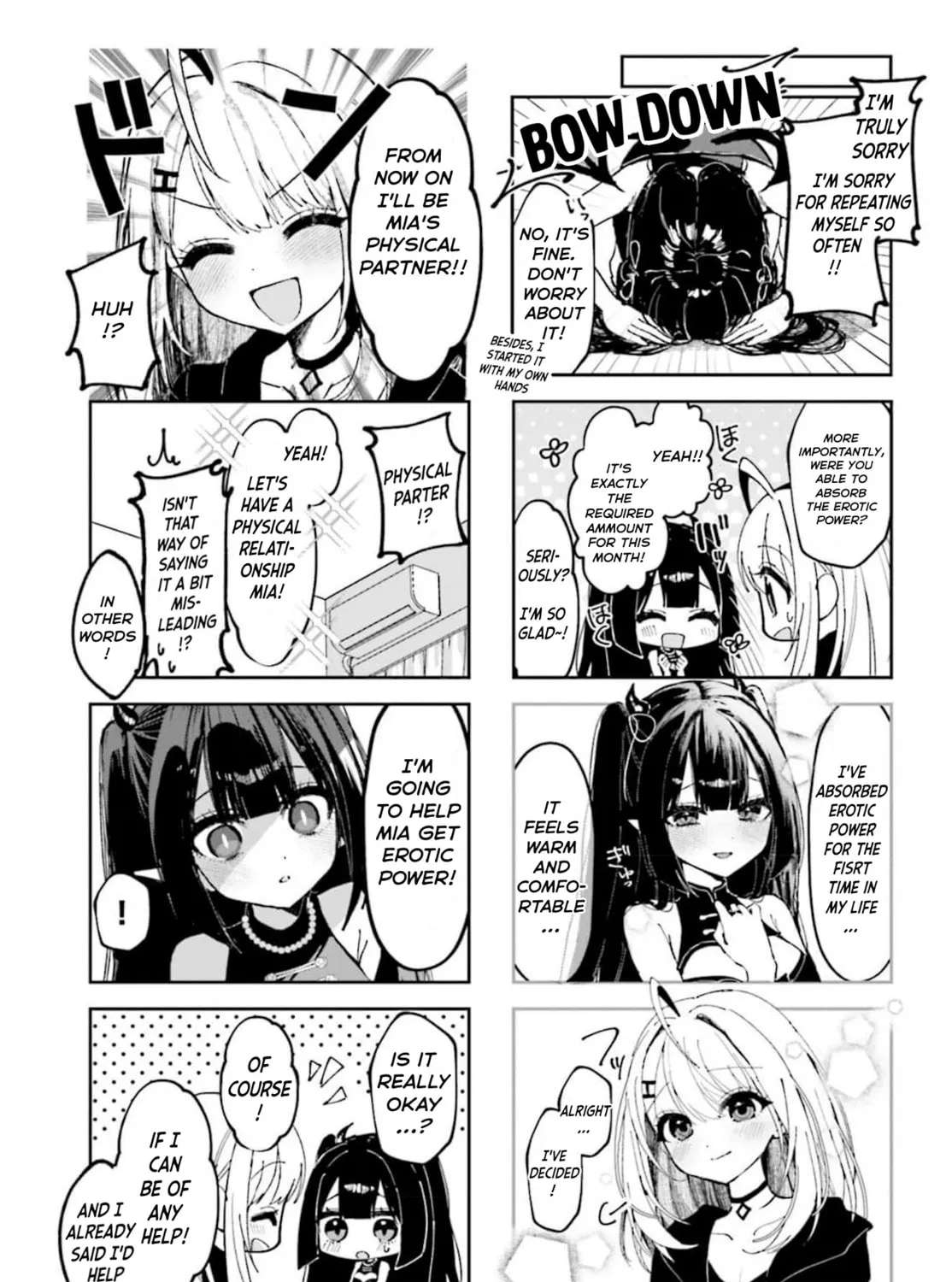 Miss Eguchi's Pure-Hearted Succubus Chapter 2 - page 9