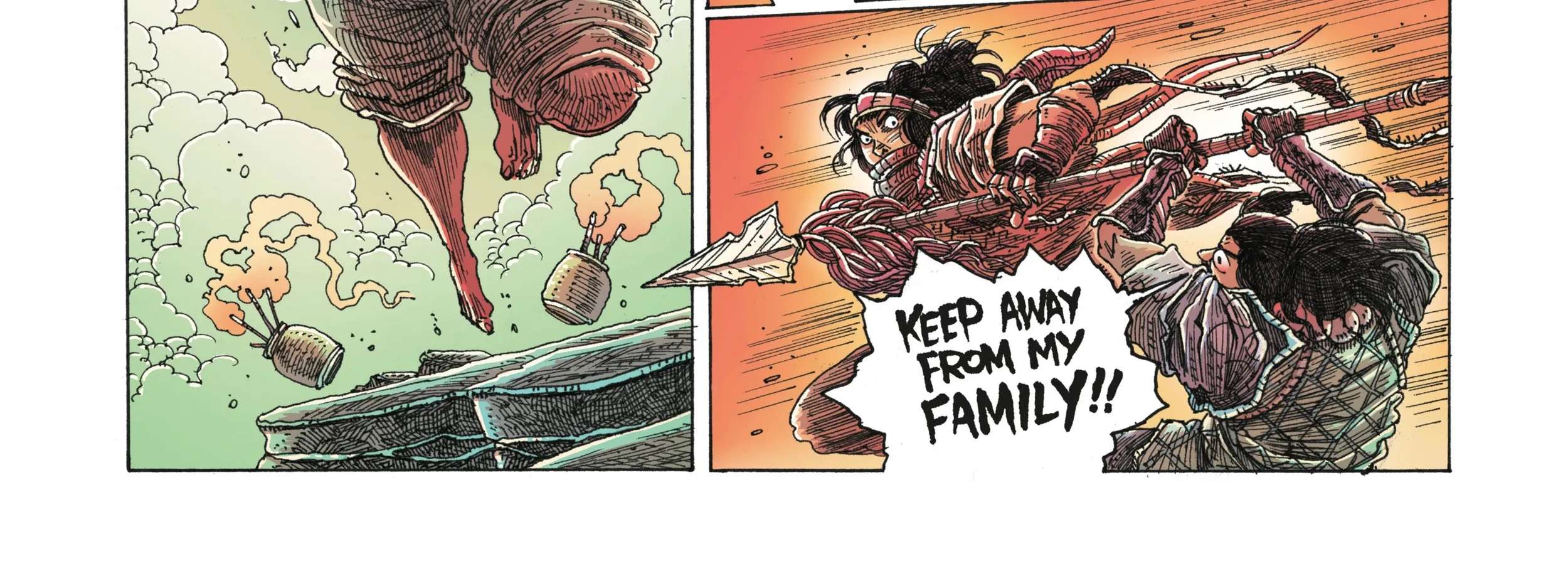 Orphan and the Five Beasts: Bath of Blood Chapter 3 - page 44