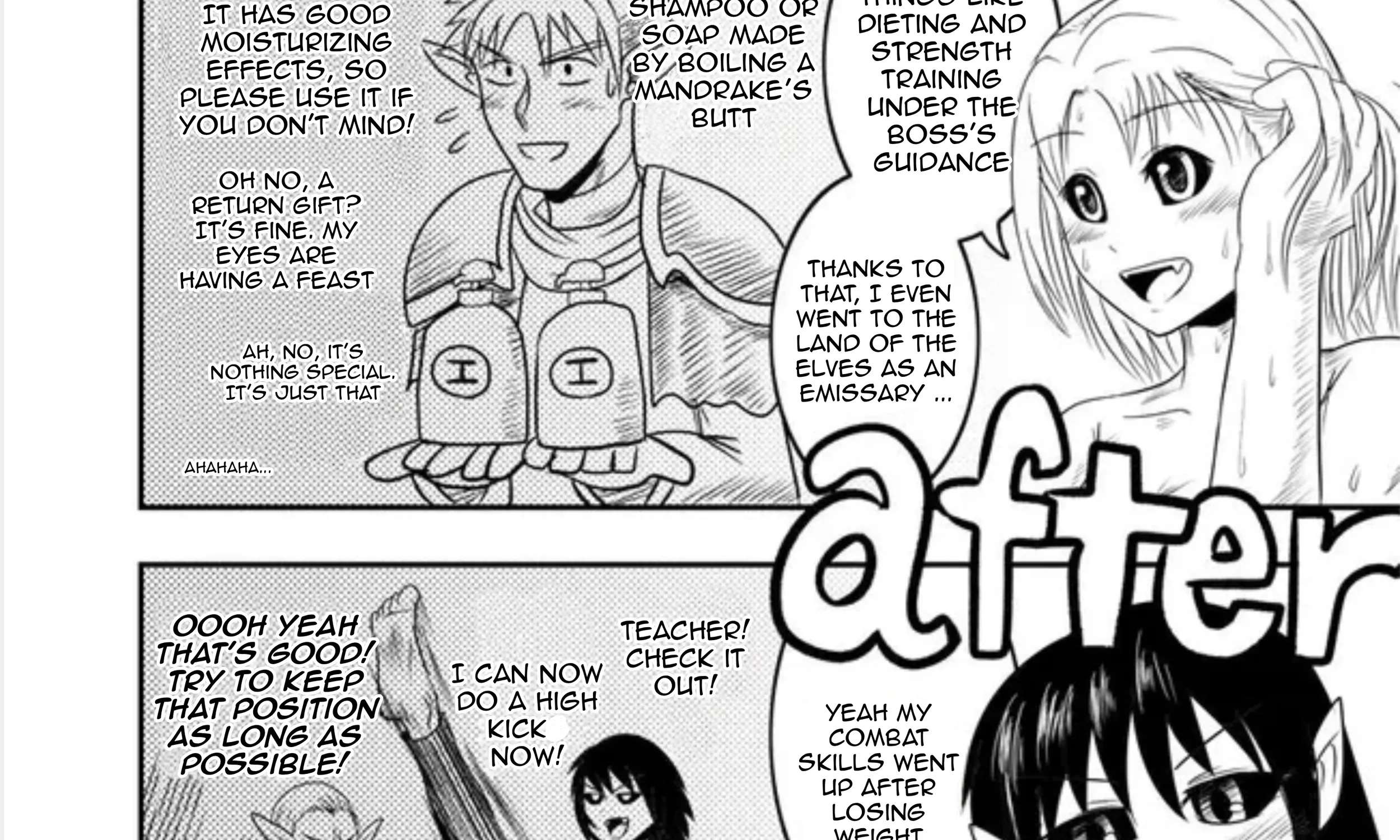 Orc Decides to Raise the Female Knight Chapter 5 - page 9