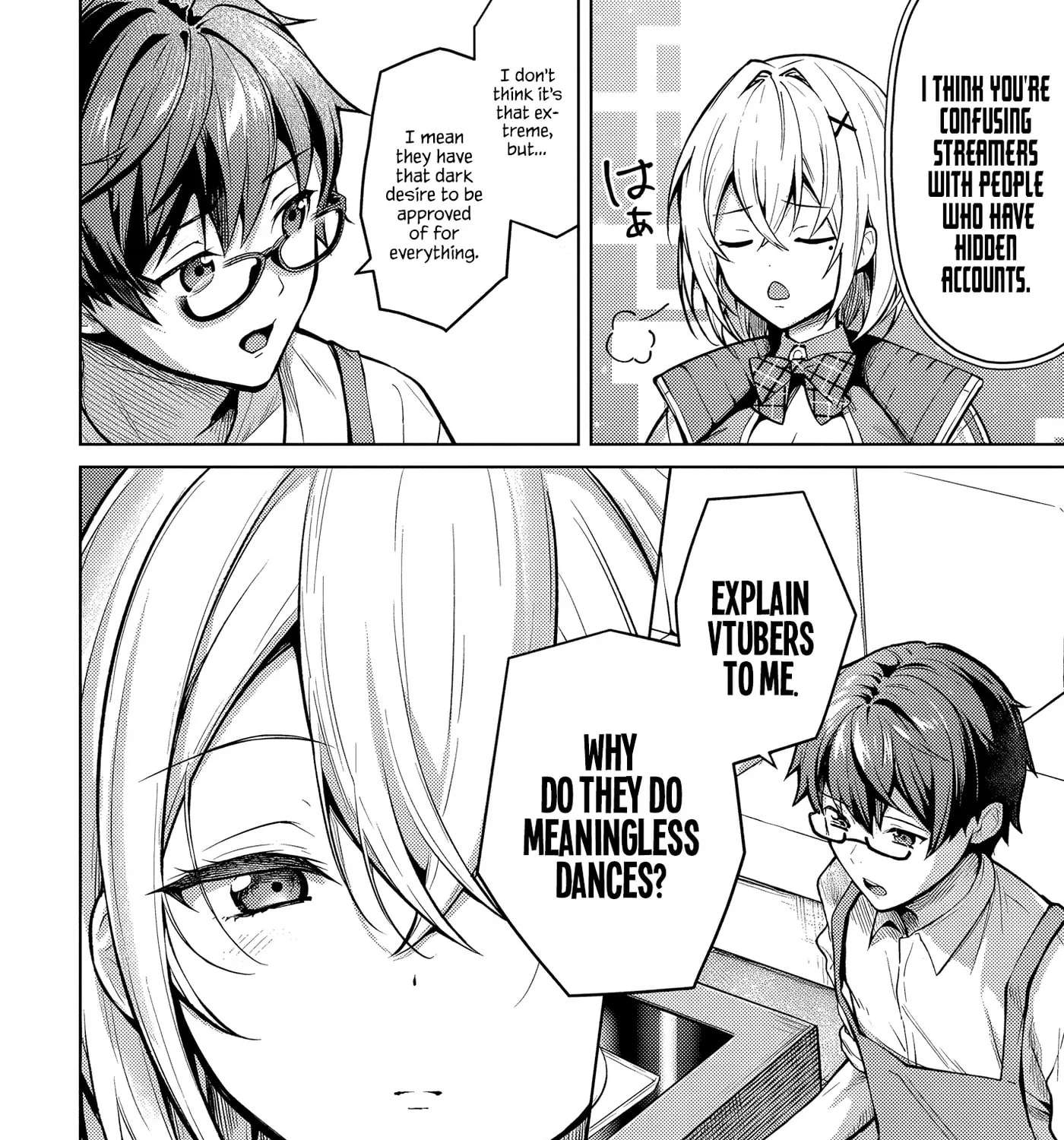 Tier 1 Shimai: Yuumei Yonshimai wa Boku nashi de wa Ikirarenai Chapter 1.2 - page 34