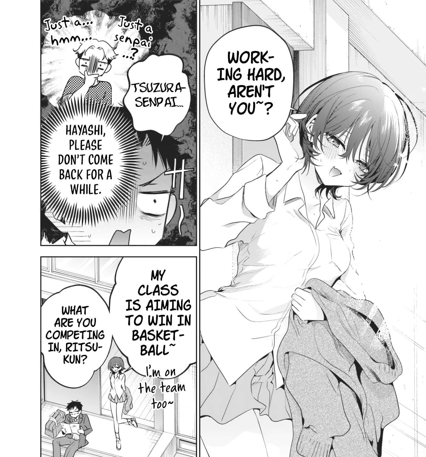 Tsuzura-senpai wa Motokano dakara Chapter 5 - page 7