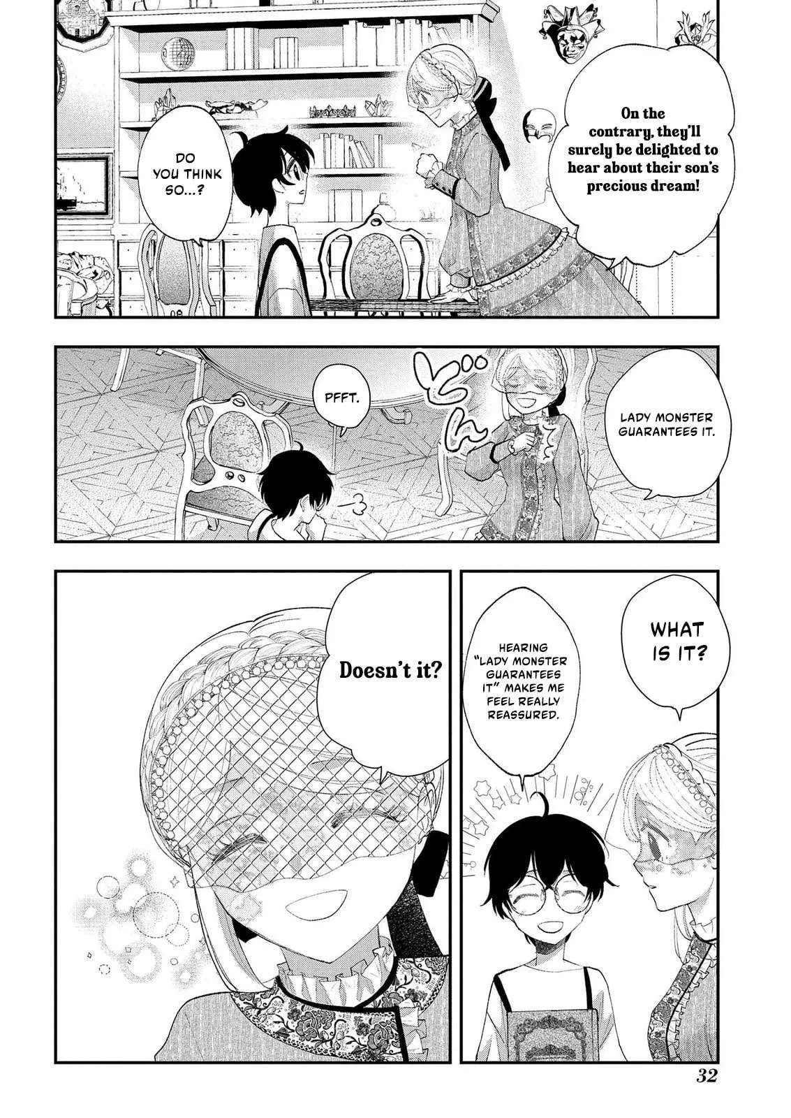 Bakemono Jou Sophie no Salon Chapter 13.2 - page 17