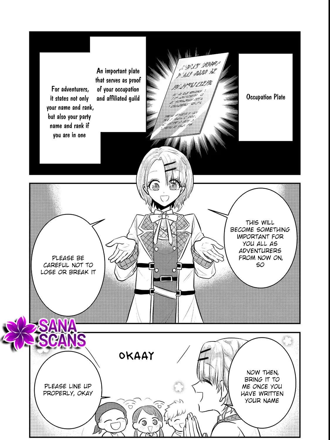 Guild no Uketsuke-jou wa Teiji Agari no Yume wo Miru Chapter 3 - page 8