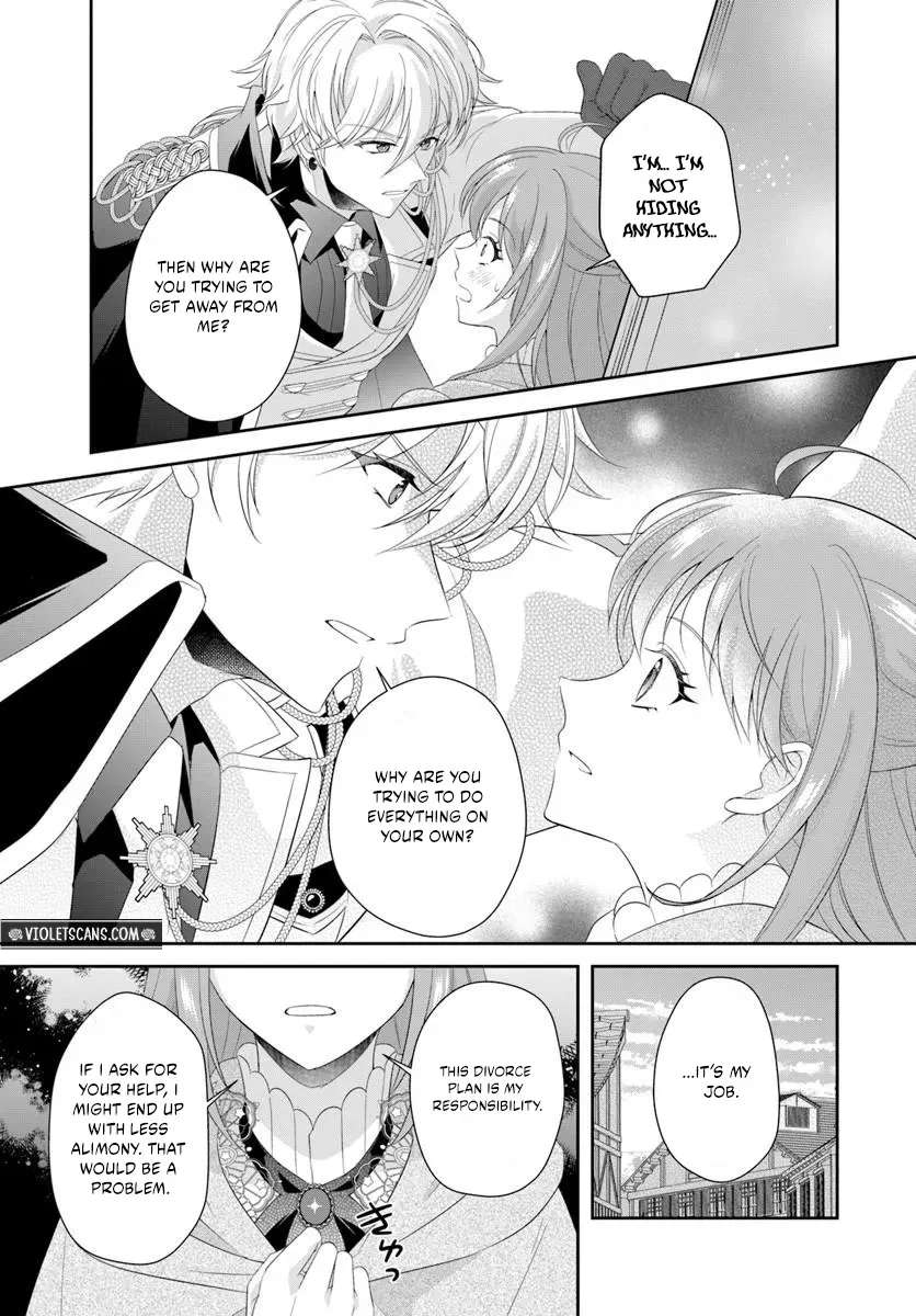 Watashitachi Rikon Shimasunode Ikenie Reijou to Reikoku Hunjin no Kanpekinaru Rikon Keikaku Chapter 2.2 - page 3