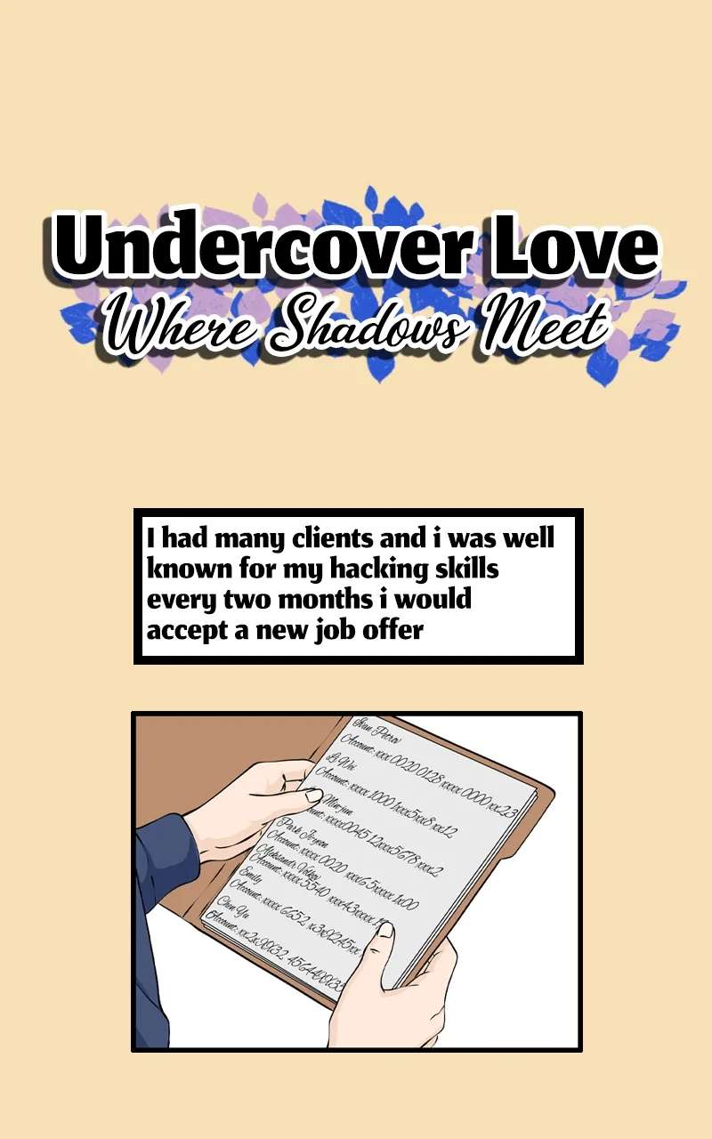 Undercover Love Where Shadows Meet Chapter 2 - page 1