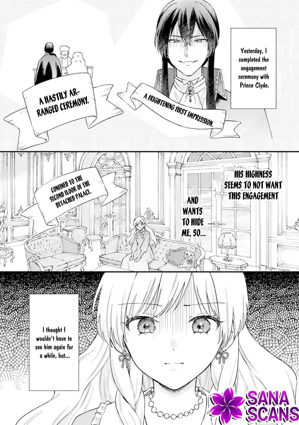 Konyaku Shitara "Kimi wa Nan mo Shinakute Ii" to Iwaremashita: Tenga no Dekiai wa Wakarinikui! Chapter 2 - page 1