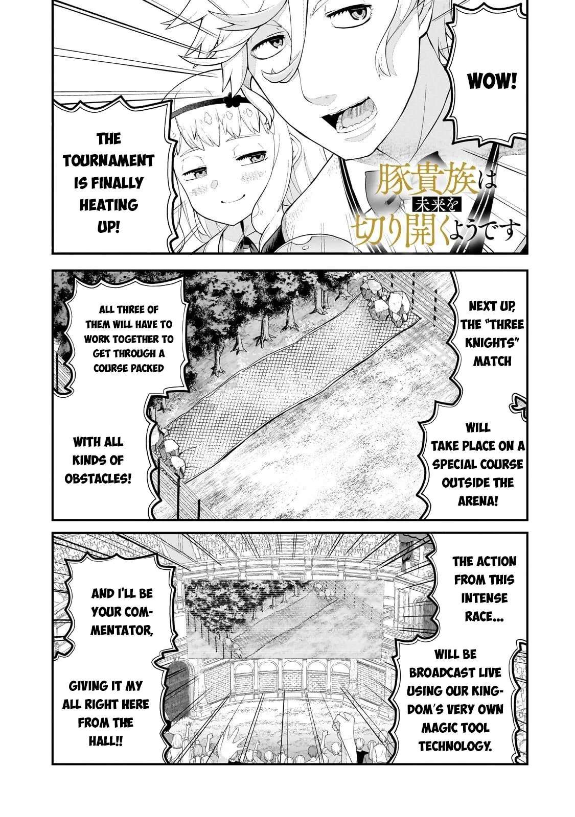 Buta Kizoku wa Mirai wo Kiri Hiraku you desu Chapter 21 - page 2