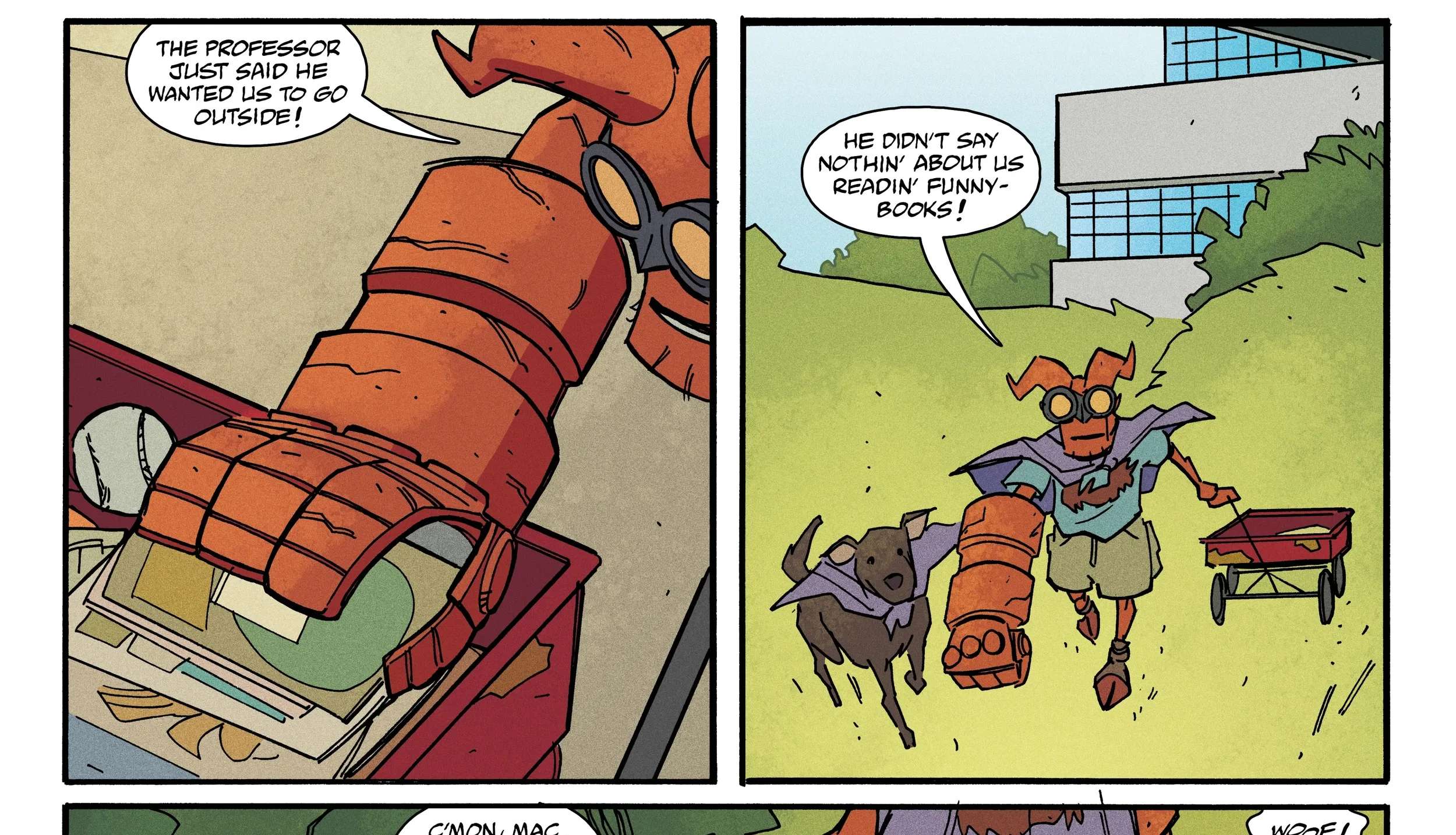 Young Hellboy: Thrilling Sky Adventures Chapter 2 - page 11