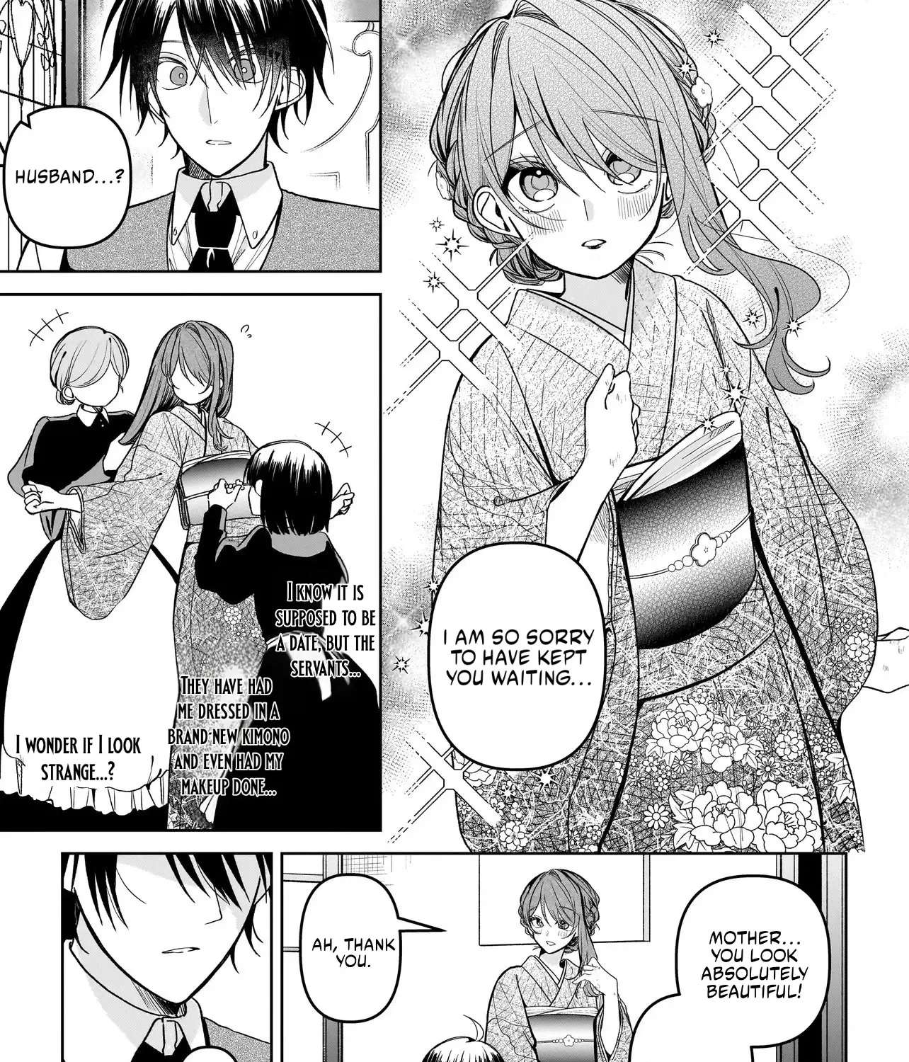 Unmei no Ban to Kekkonshitara, Tenshi Musuko no Keibo ni Narimashita Chapter 4 - page 17