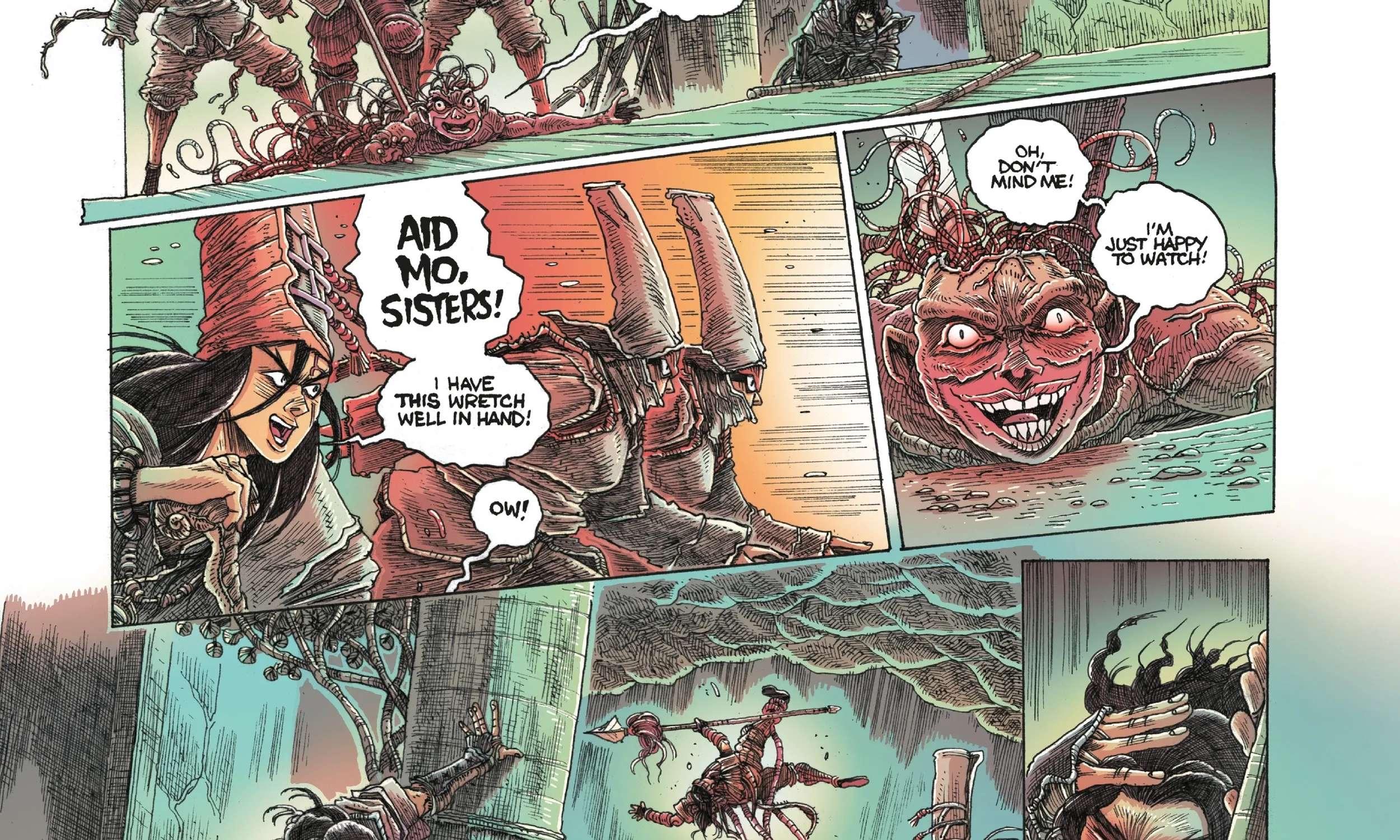 Orphan and the Five Beasts: Bath of Blood Chapter 4 - page 26