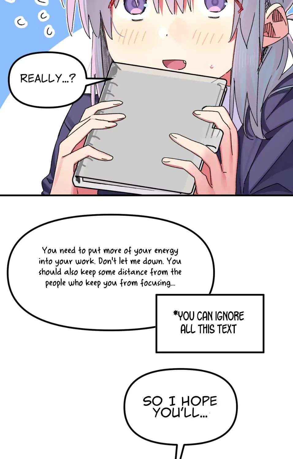 Senpai-chan Is a man Chapter 16 - page 56