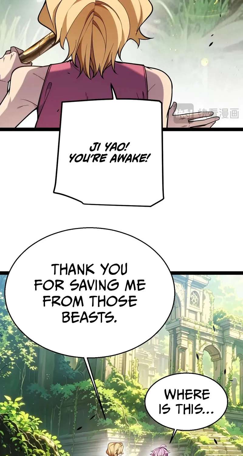 I started with the mythical talent, killing gods with one sword! Chapter 50 - page 23