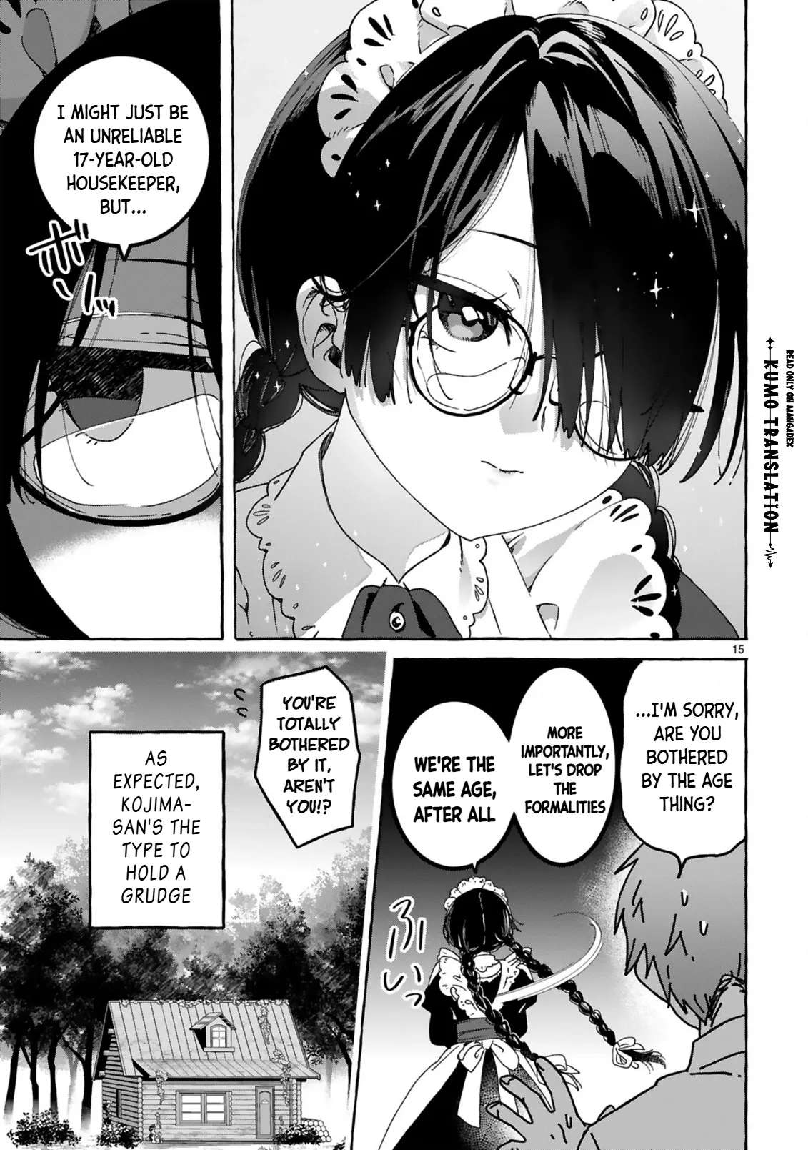 Miss Kojima, the Widowed Young Lady, Is the Strongest and Cutest Chapter 3 - page 18