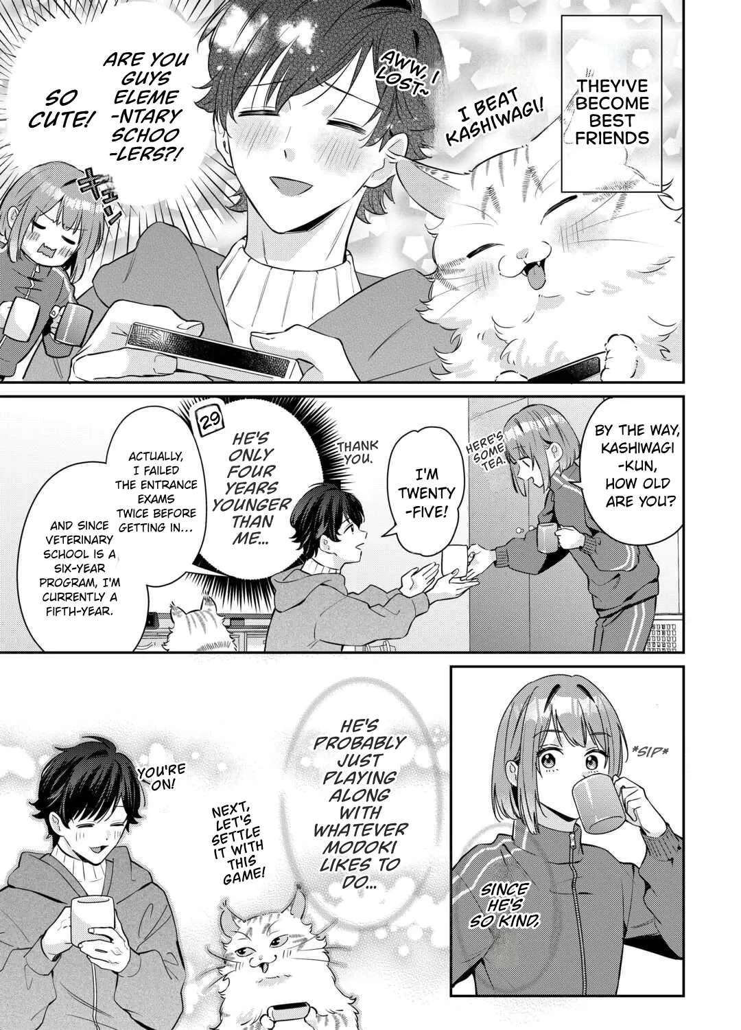 Is the Cat I Picked Up Really a Cat? Chapter 3.2 - page 4