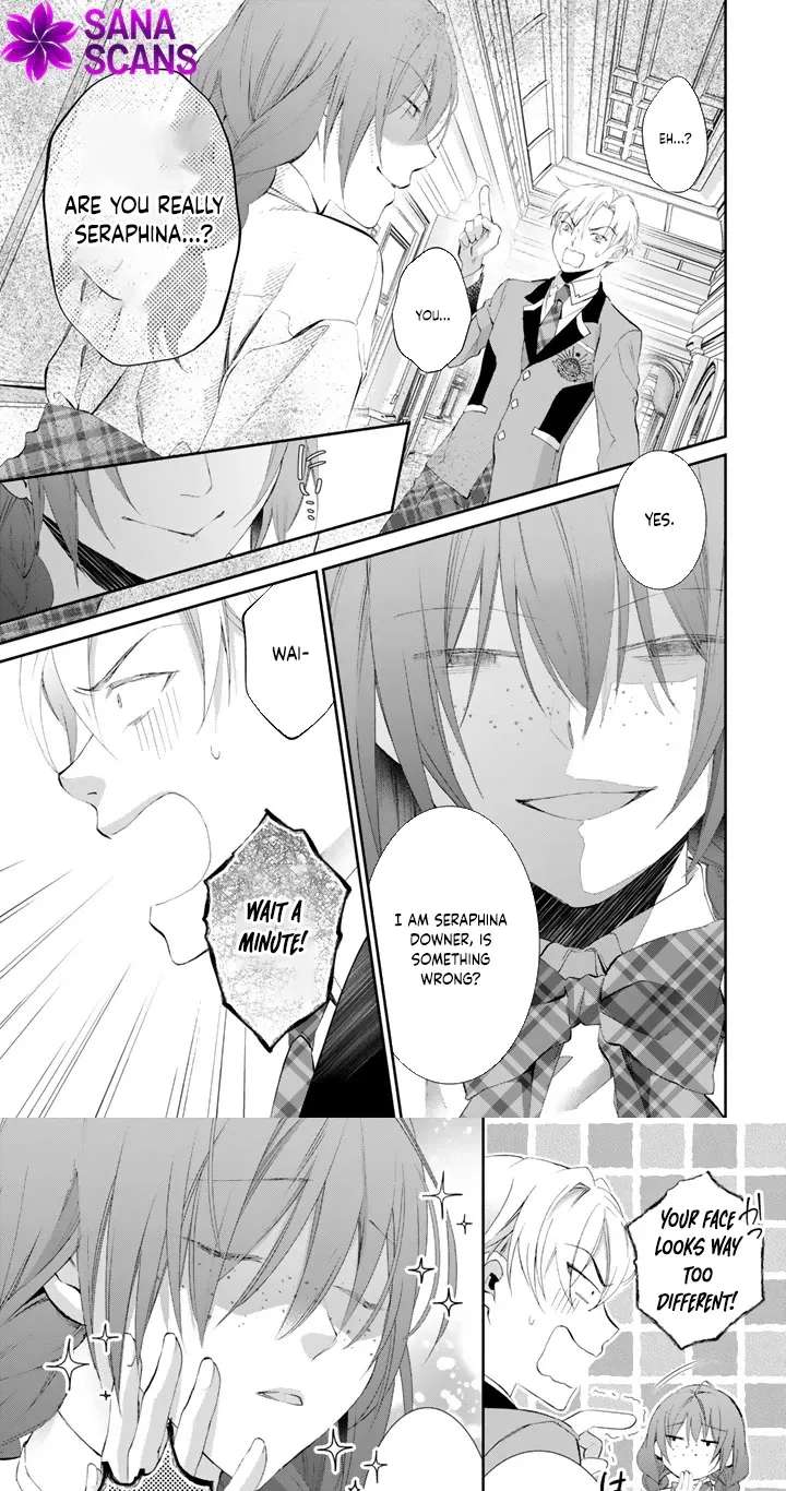 Kon'yakuhakisaretai node Sugao wo Kakushite Zannen Reijou ni Narimasu! E? Haraguro Ouji ni Bareteru toka Kiite nai n dakedo!? Chapter 4 - page 1