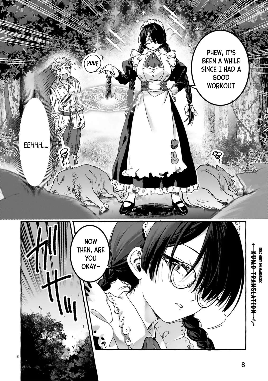 Miss Kojima, the Widowed Young Lady, Is the Strongest and Cutest Chapter 1 - page 9