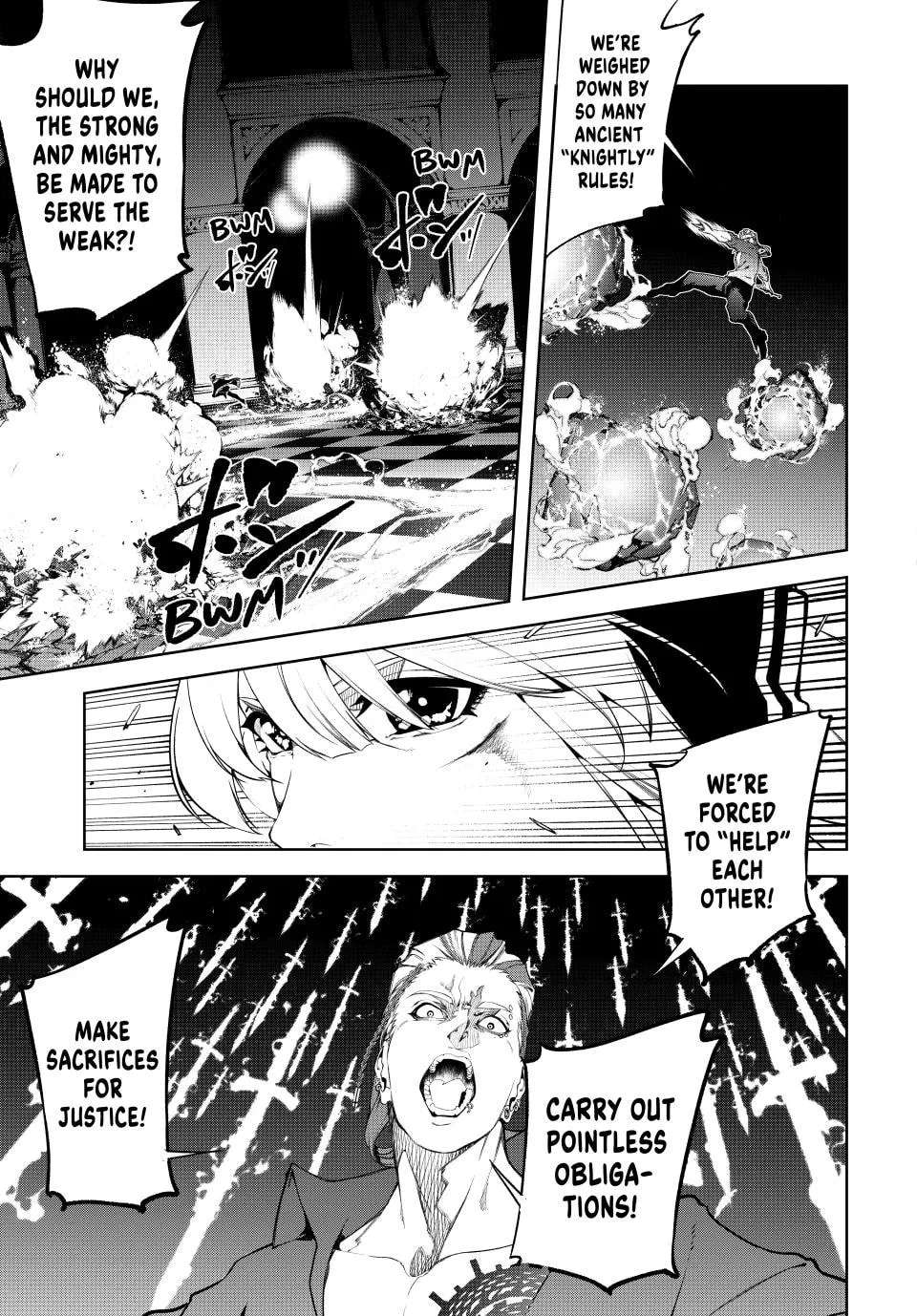 Tsue to Tsurugi no Wistoria Chapter 69 - page 18