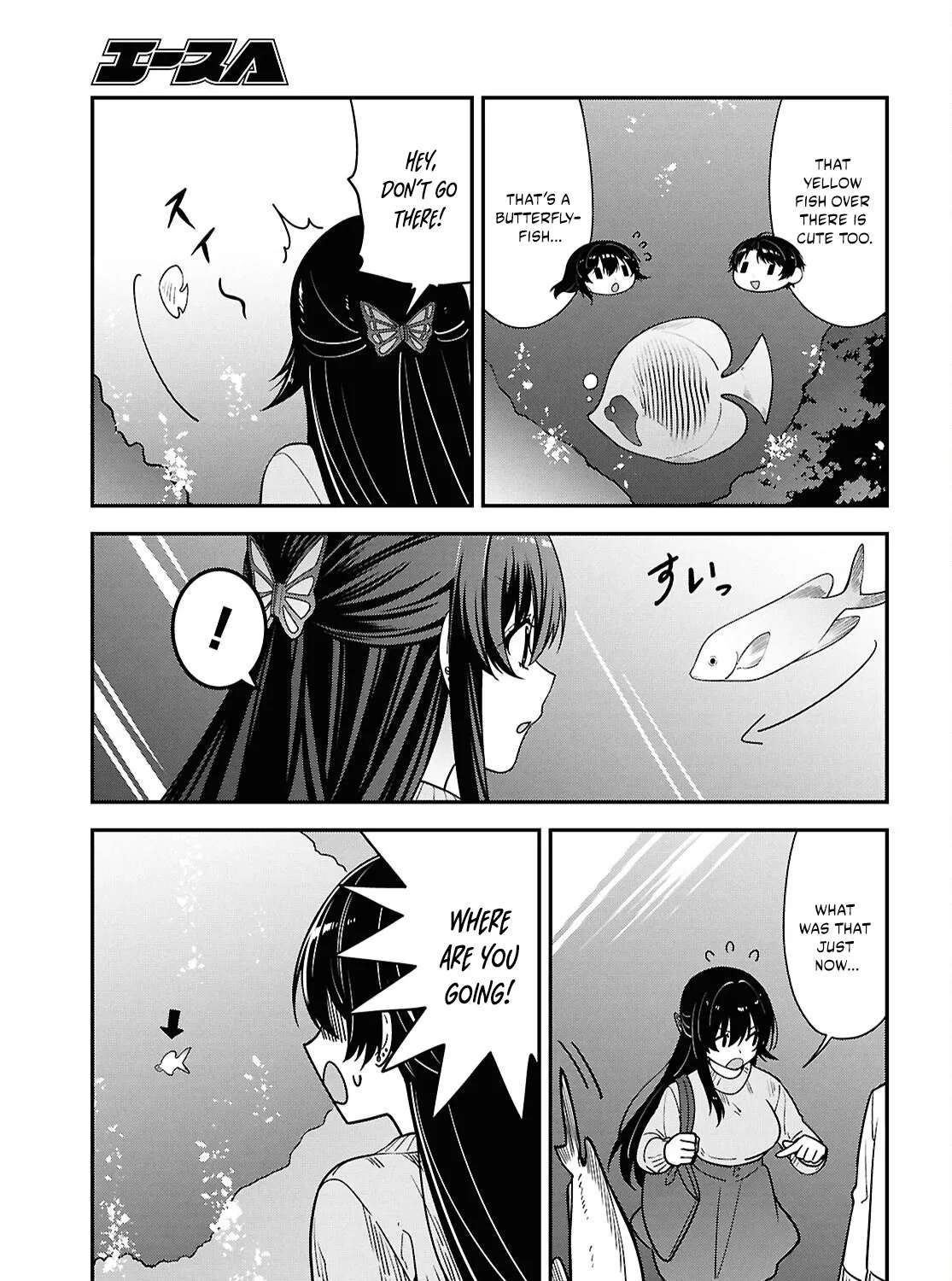 The Delinquent Shimizu-san Sitting Next to Me Has Dyed Her Hair Black Chapter 20 - page 14