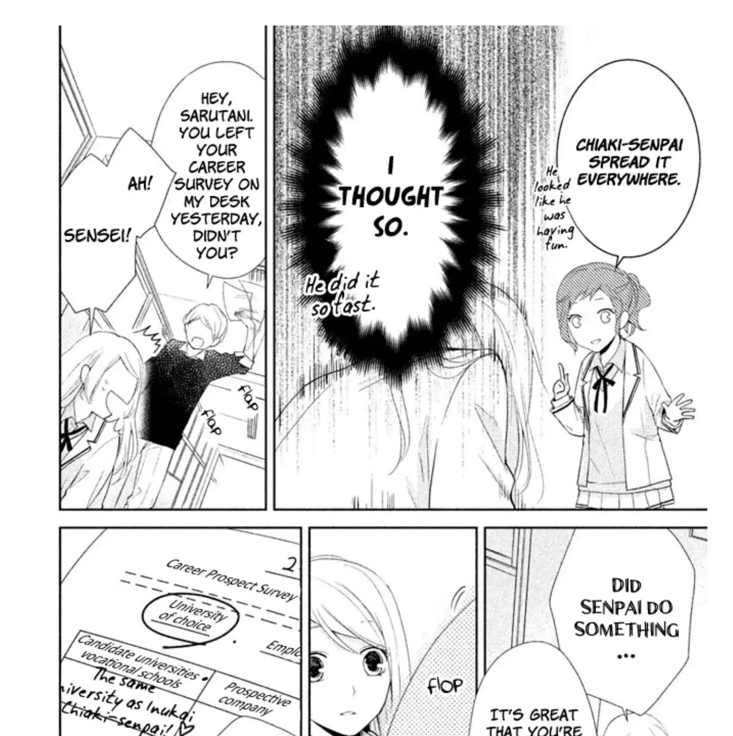 Chiaki-Sempai no Iu Toori Chapter 4 - page 7