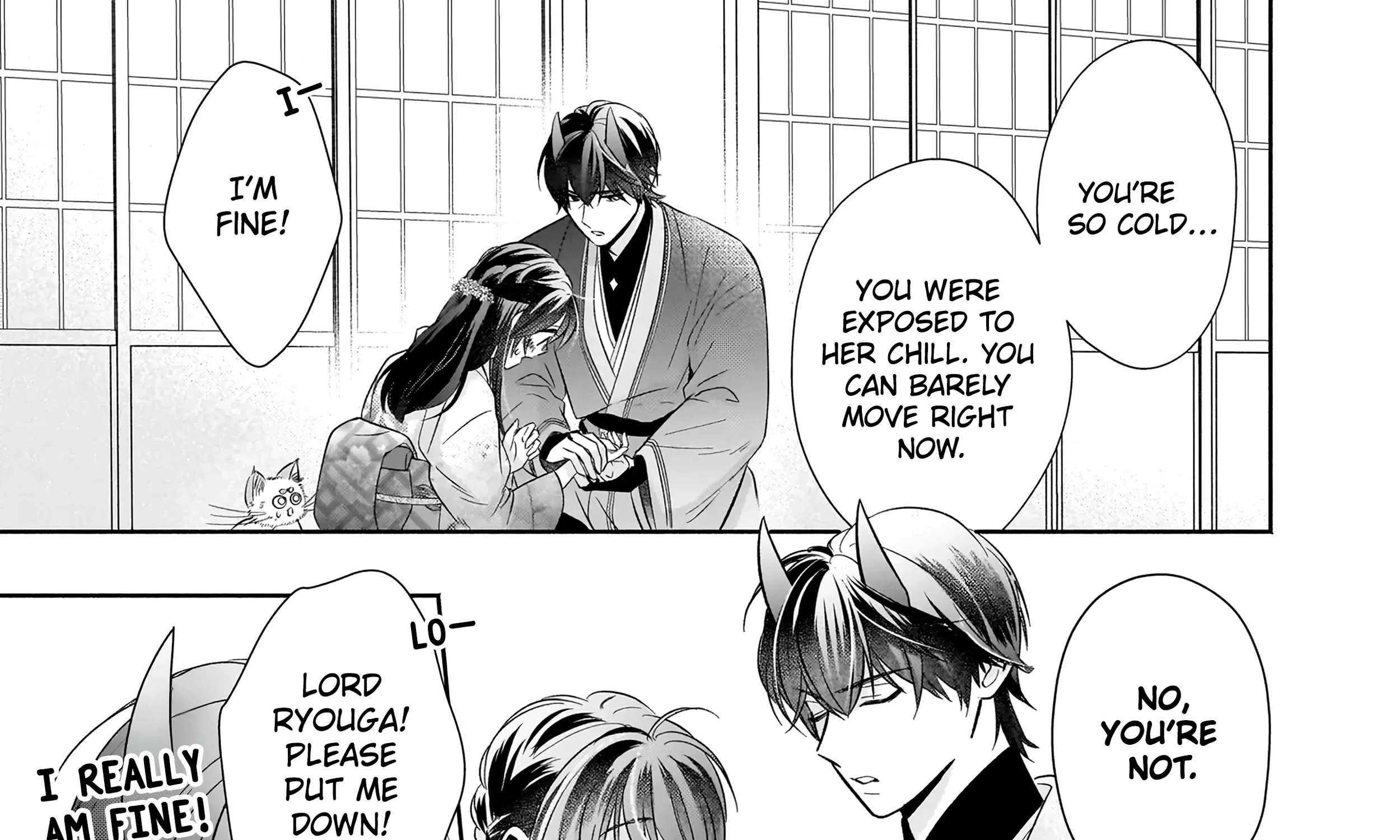 Yashaou No Saiai Shitagerareta Chiyu No Otome Wa Dekiai Sareru Chapter 6.1 - page 58