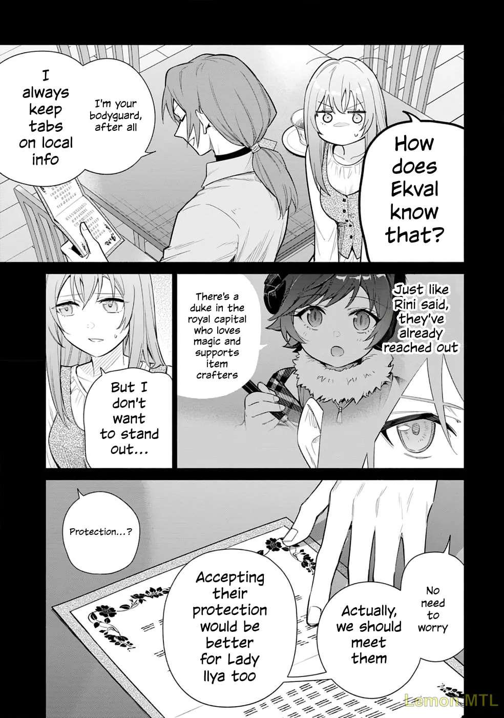 Kyuutei Madoushi Minarai o Yamete, Mahou Item Shokunin ni Narimasu Chapter 28 - page 5