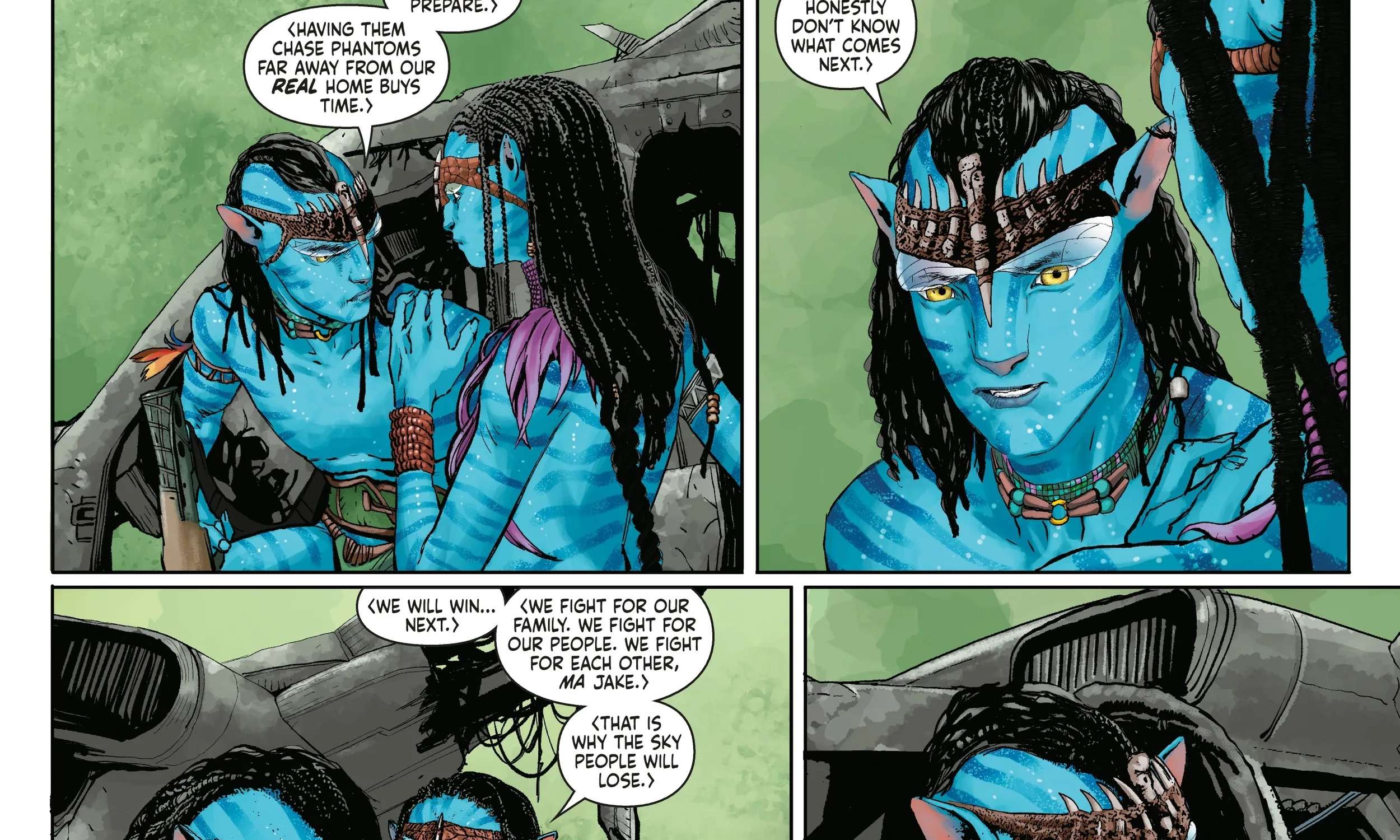 Avatar: The Gap Year – Tipping Point Chapter 1 - page 53