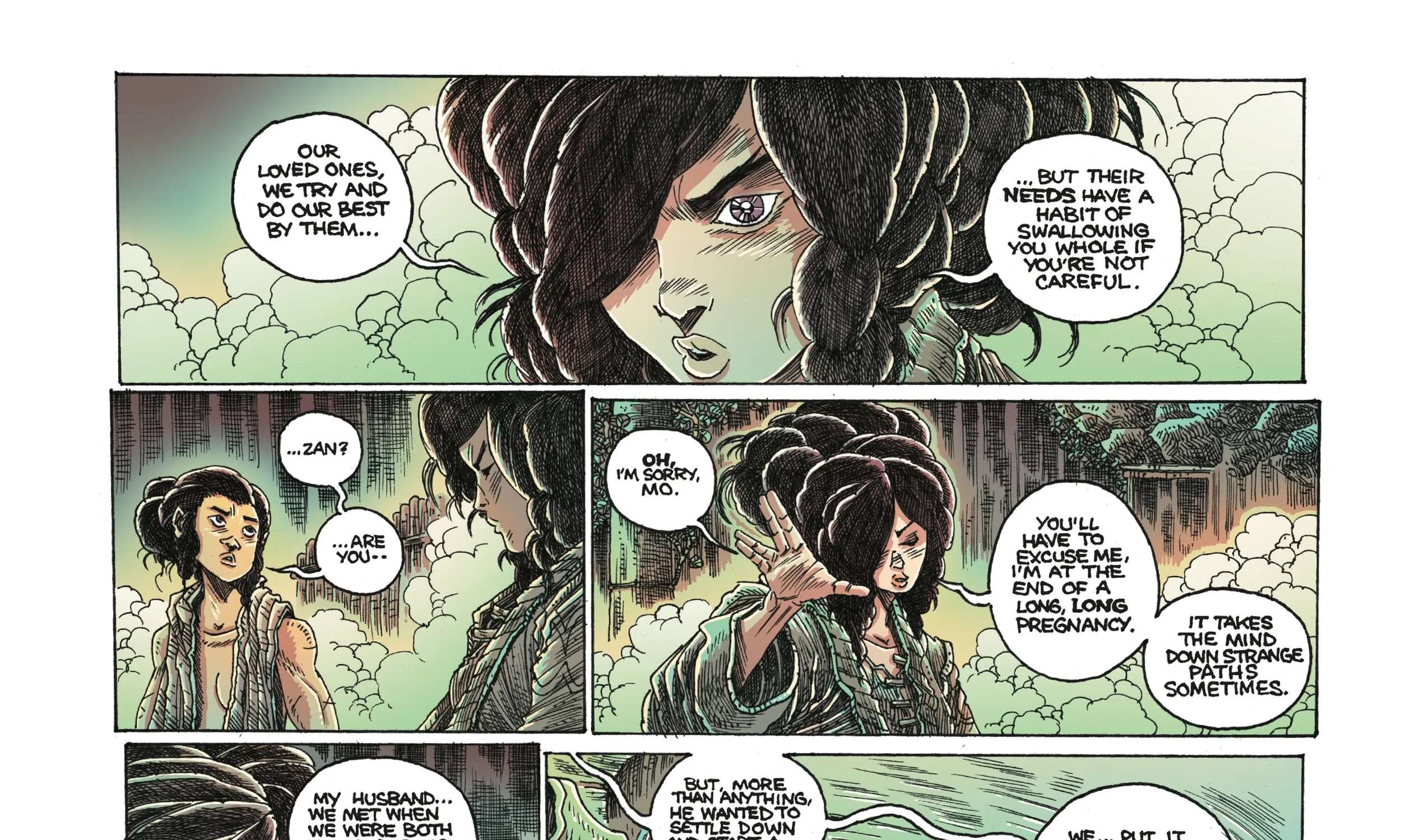 Orphan and the Five Beasts: Bath of Blood Chapter 1 - page 31