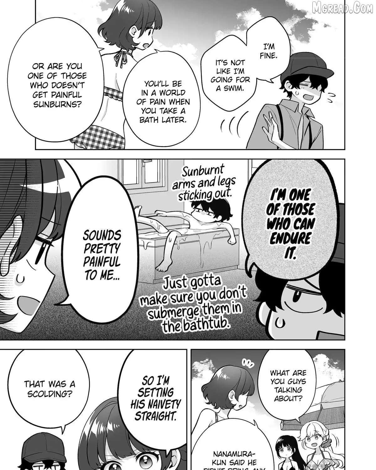 Please Leave Me Alone (For Some Reason, She Wants To Change A Lone Wolf's Helpless High School Life.) Chapter 36 - page 9