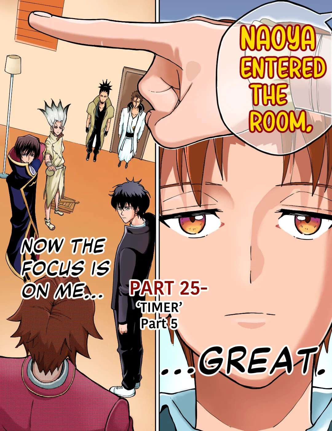 Anime Geniuses' Crossover Chapter 25 - page 1