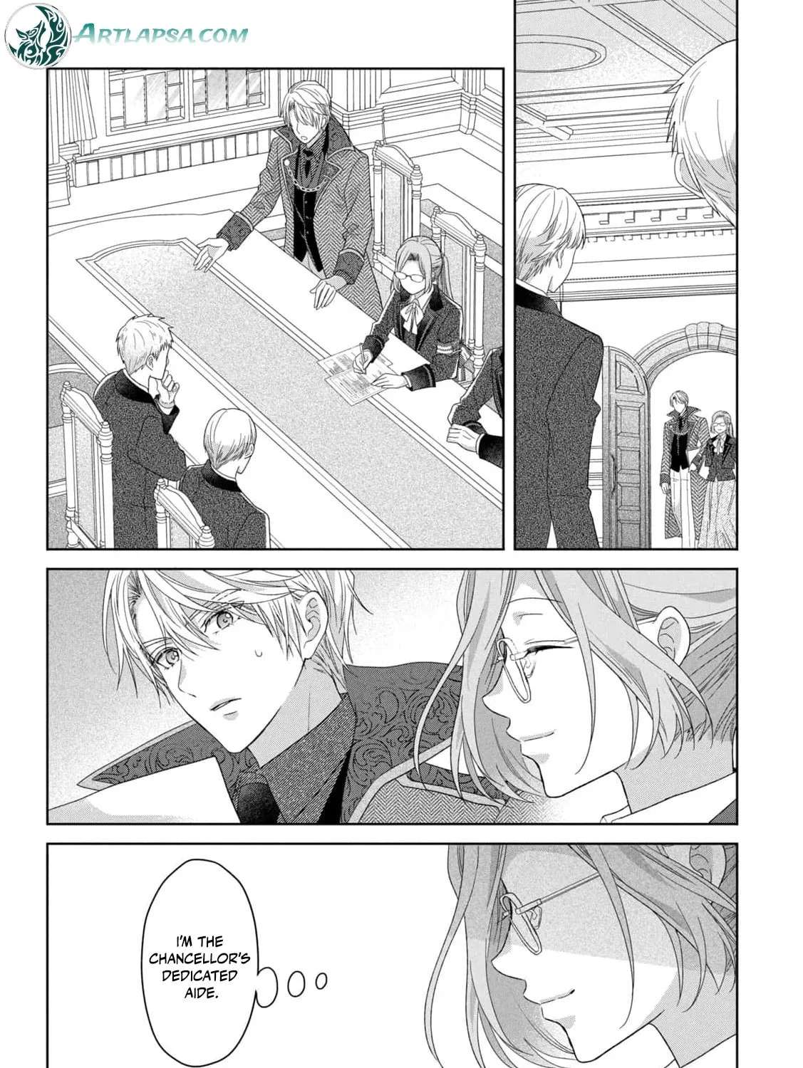 Keiyakukon Shita Aite ga Oni Saishou deshita ga, Kono Tabi Saishoushitsu Sennin Hosakan ni Ninmei Sareta Jimi Bunkan (Hensou-chuu) wa Watashi desu. Chapter 10 - page 20